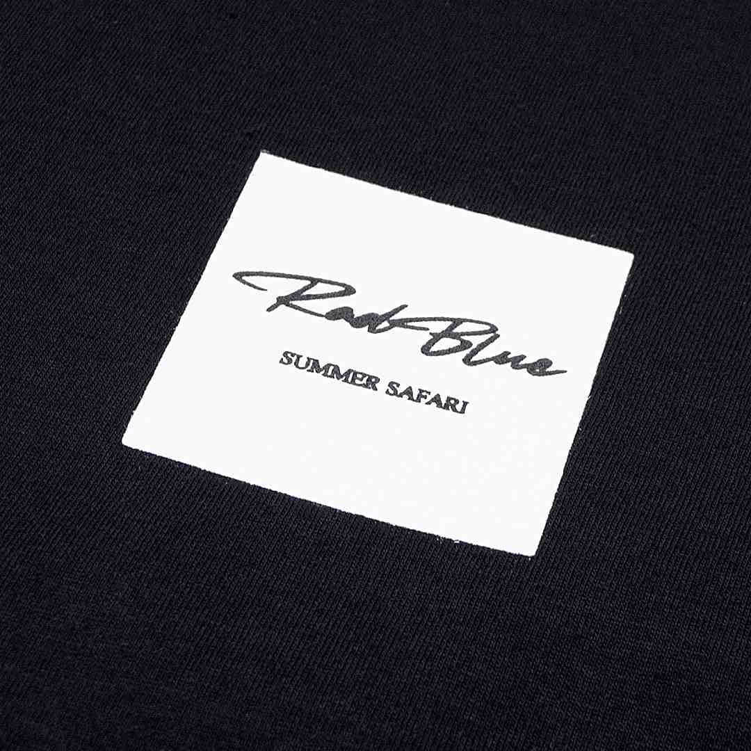 セミコーマコットン半袖メンズTシャツ【SUMMER SAFARI】