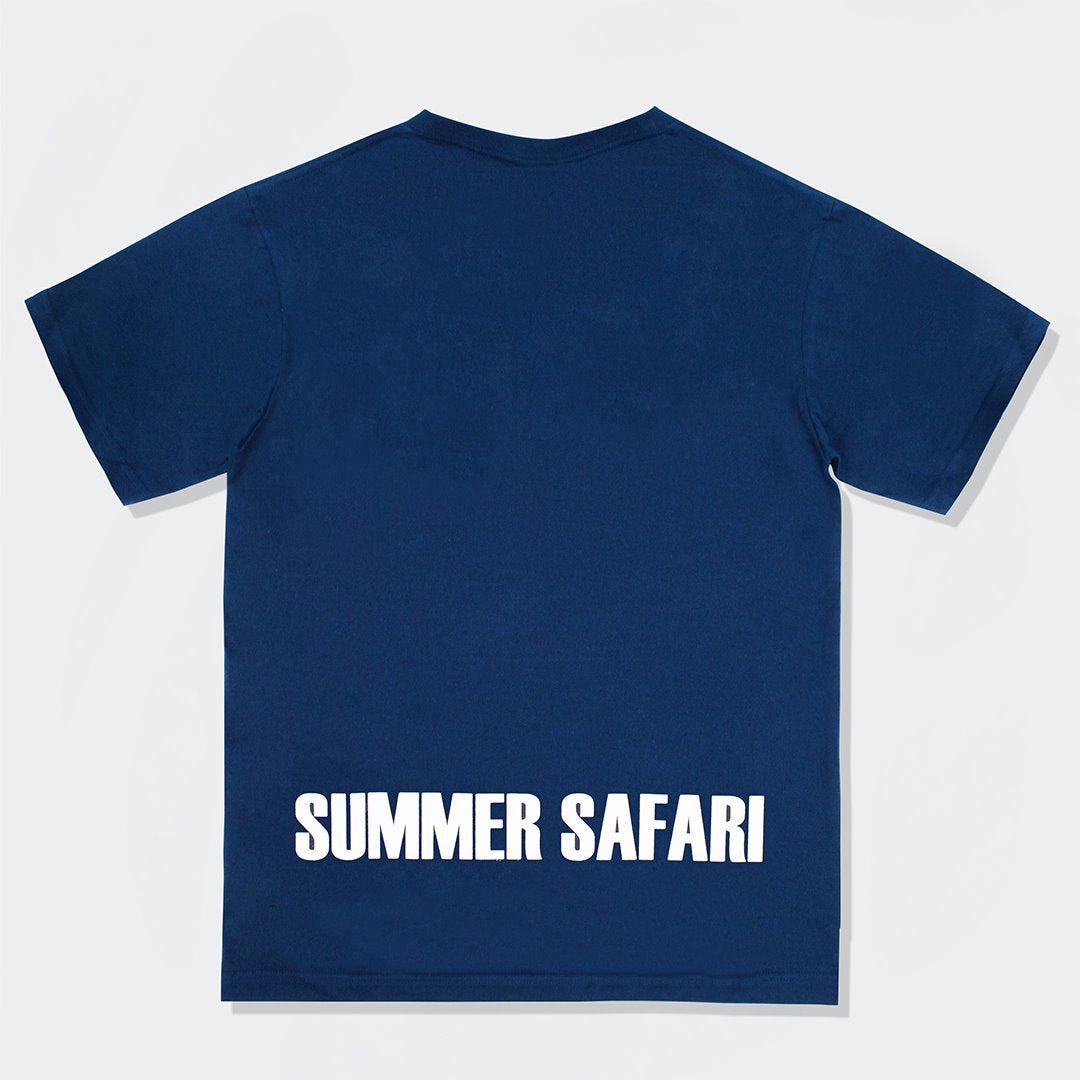 セミコーマコットン半袖メンズTシャツ【SUMMER SAFARI】
