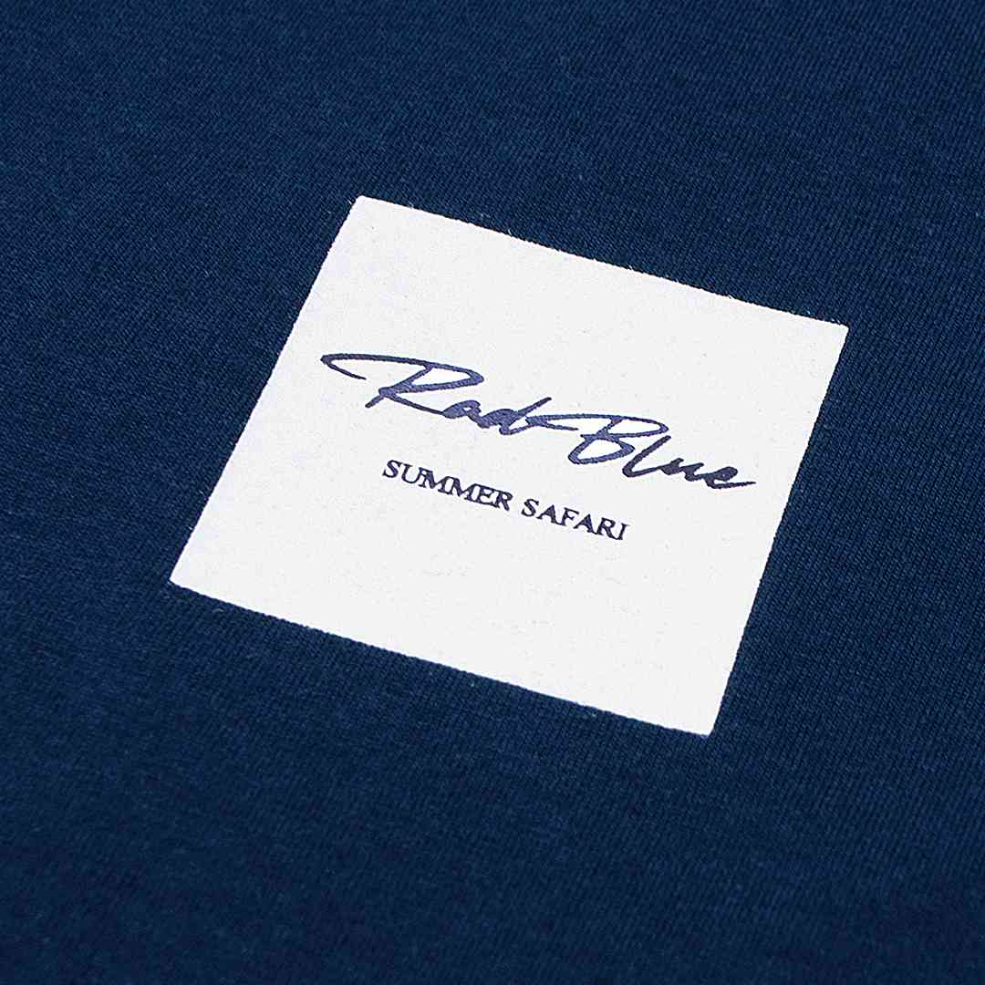 セミコーマコットン半袖メンズTシャツ【SUMMER SAFARI】