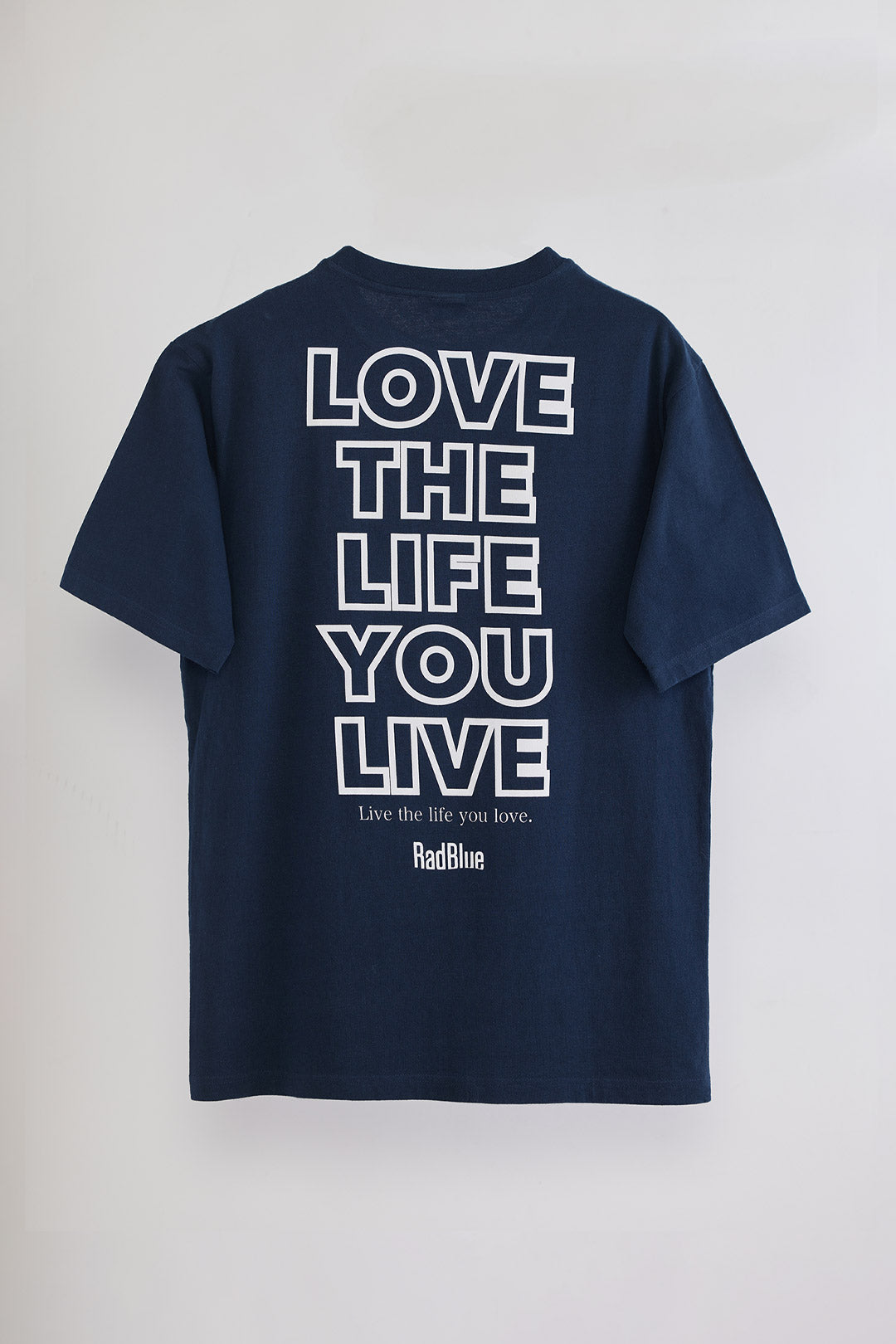 OEコットン 半袖メンズTシャツ【LOVE THE LIFE NEW】