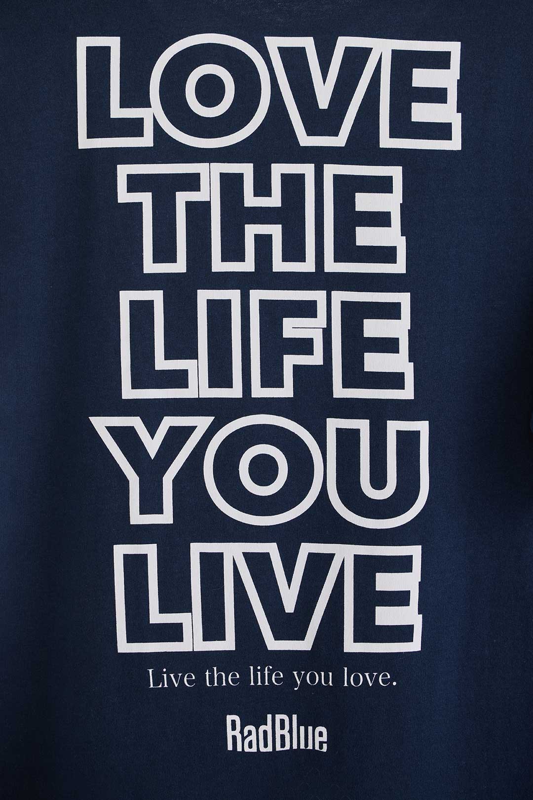 OEコットン 半袖メンズTシャツ【LOVE THE LIFE NEW】