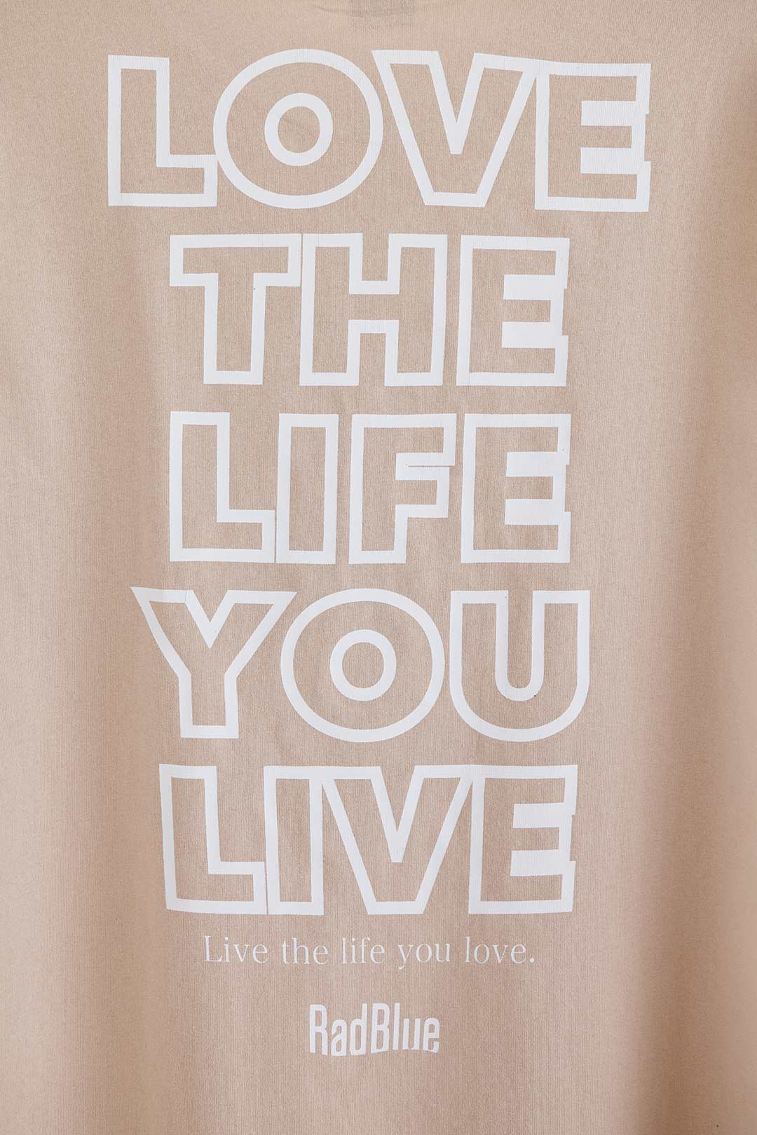 OEコットン 半袖メンズTシャツ【LOVE THE LIFE NEW】