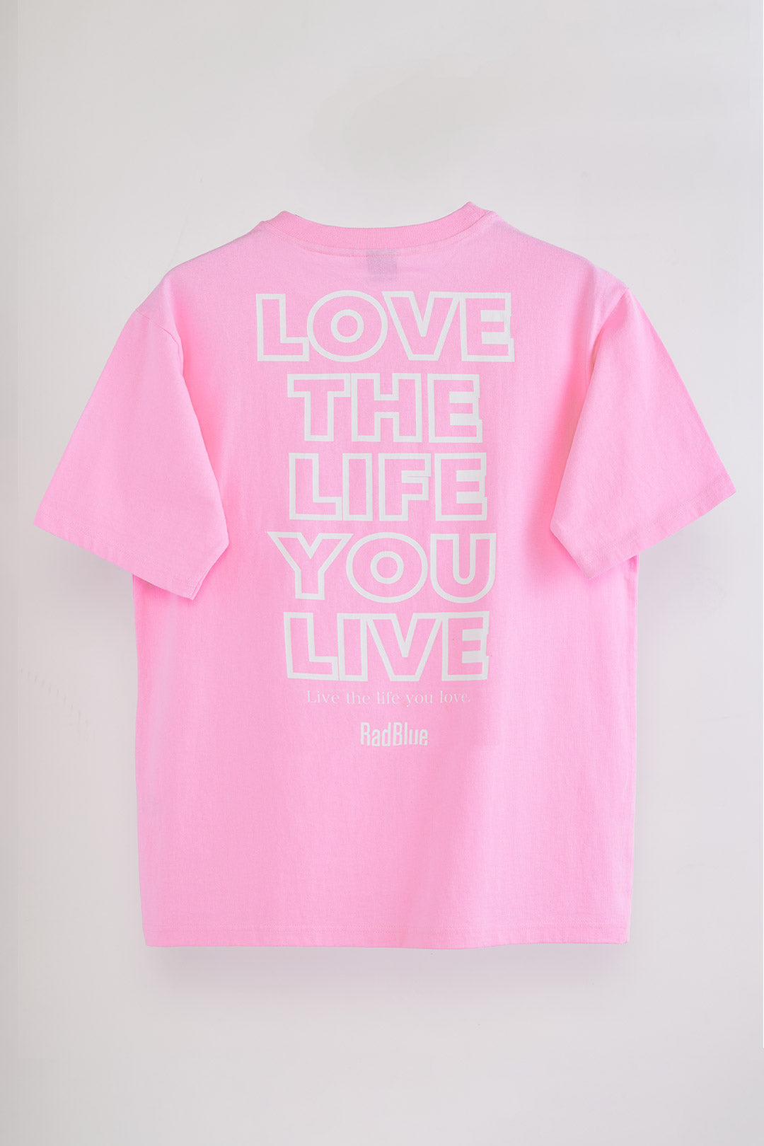 OEコットン 半袖メンズTシャツ【LOVE THE LIFE NEW】