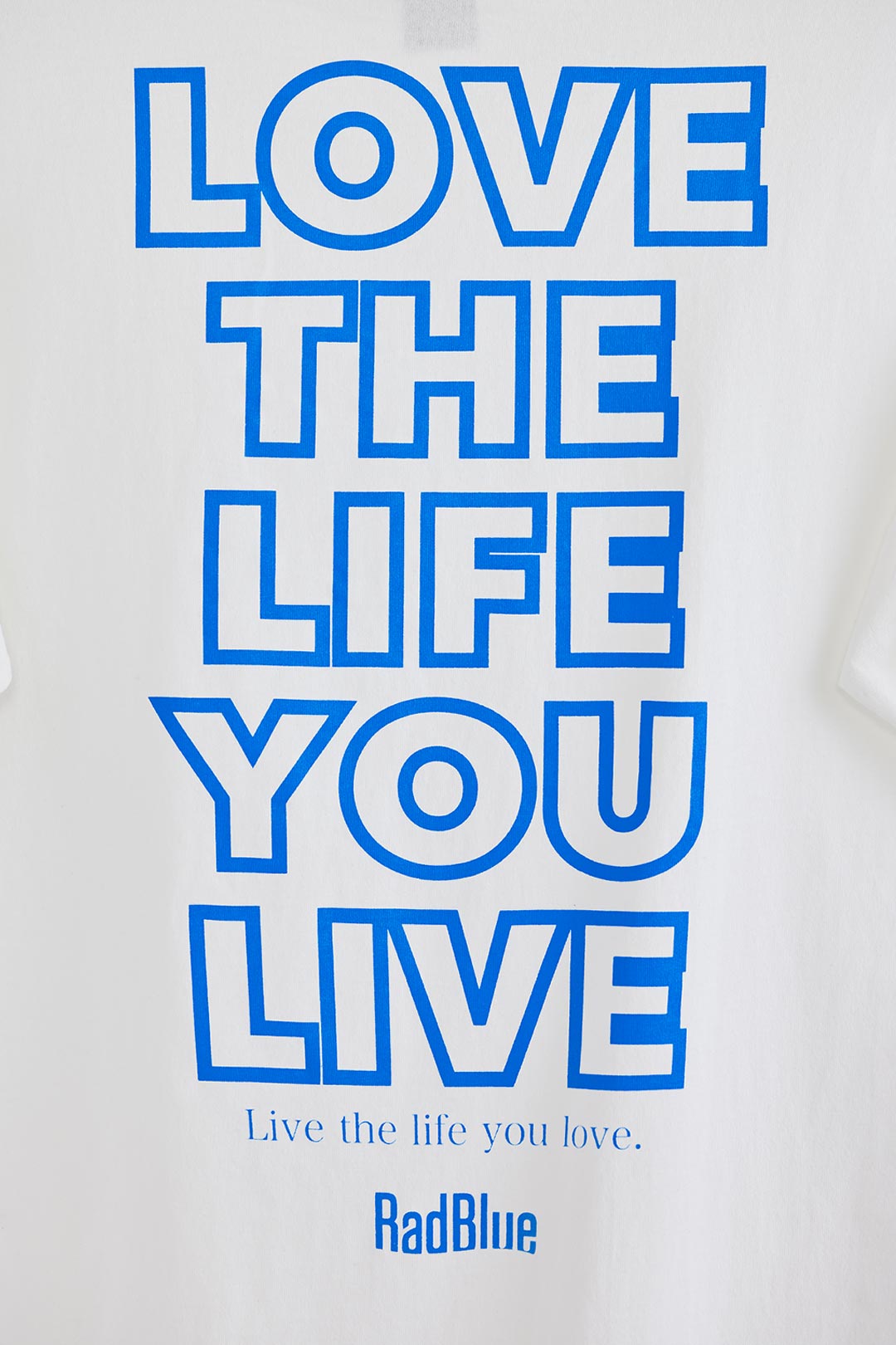 OEコットン 半袖メンズTシャツ【LOVE THE LIFE NEW】
