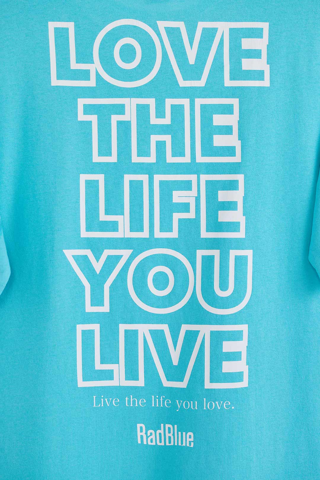 OEコットン 半袖メンズTシャツ【LOVE THE LIFE NEW】