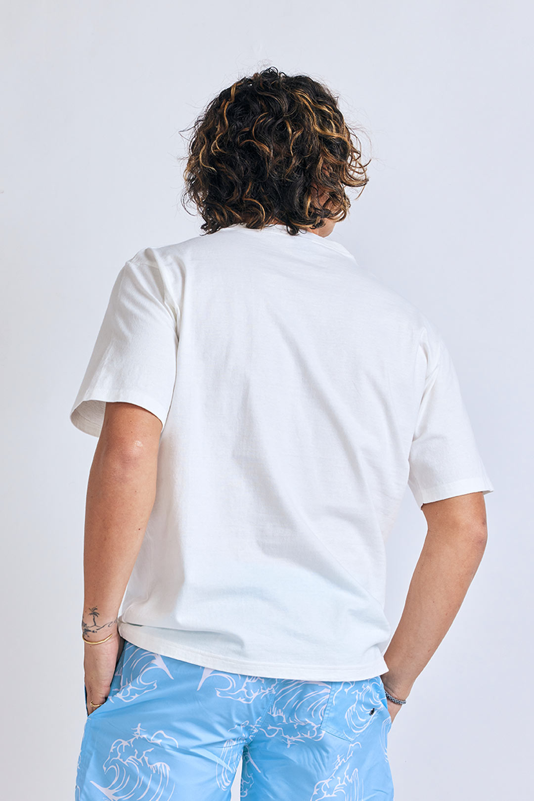 OEコットン 半袖メンズTシャツ【FLOCK】