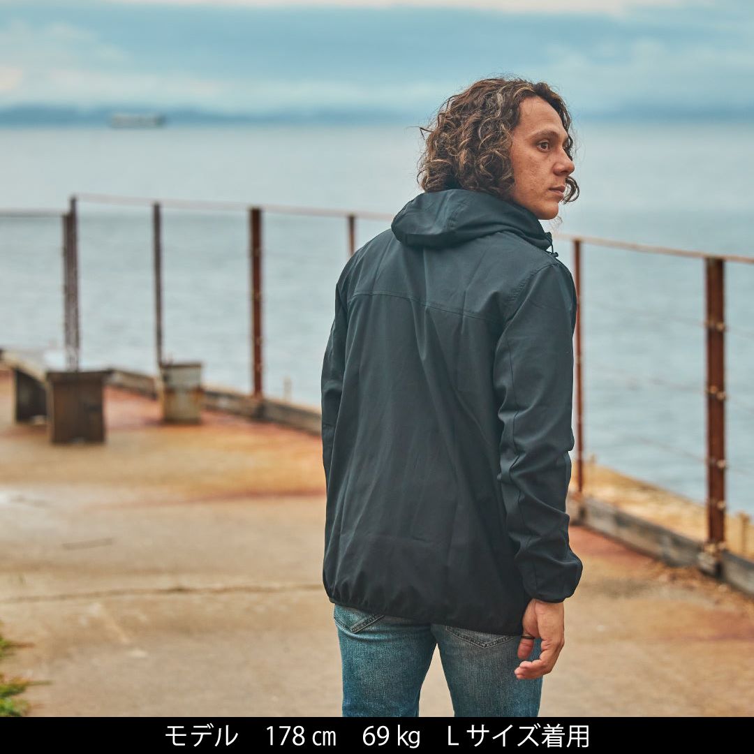 Matte Black Mountain Parka