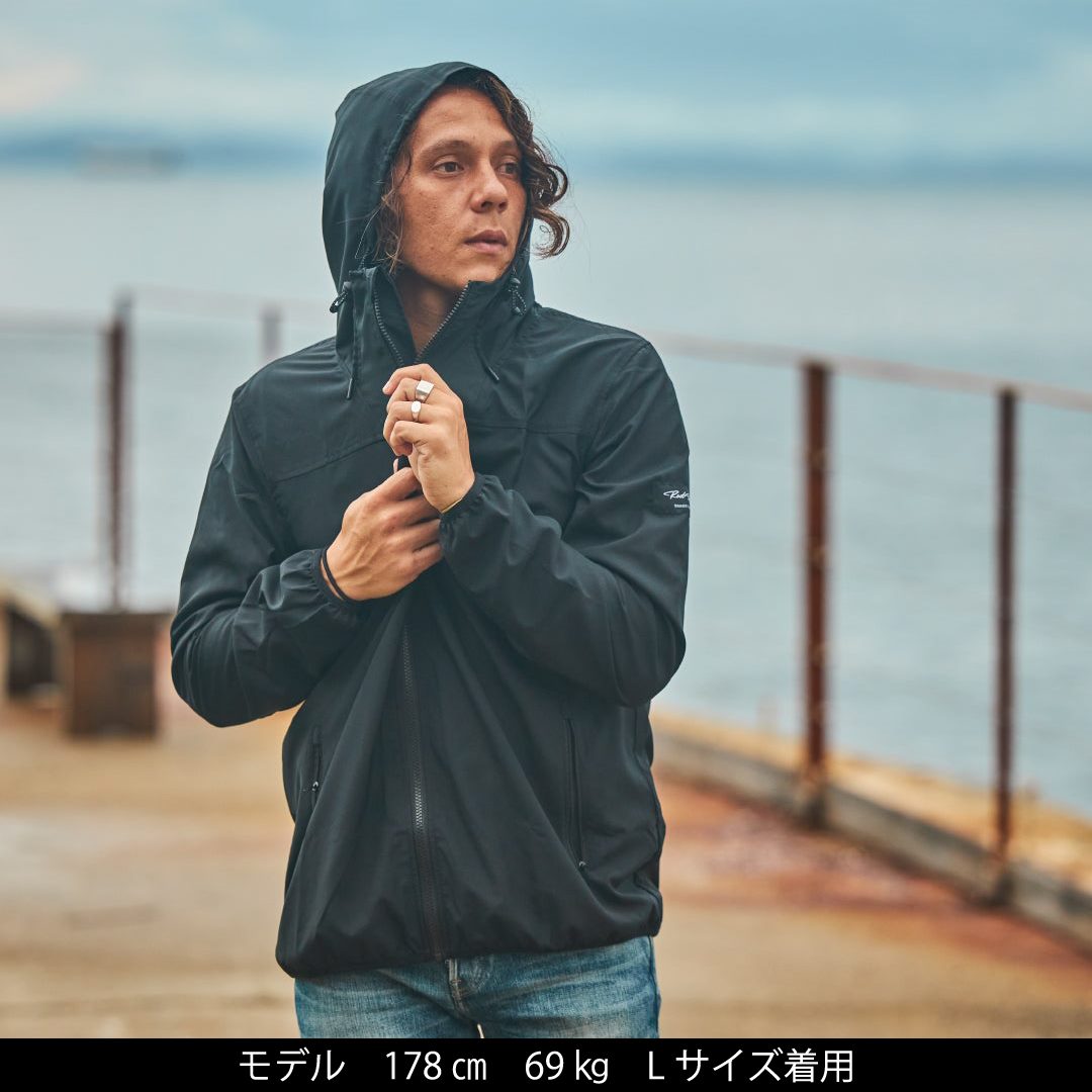 Matte Black Mountain Parka