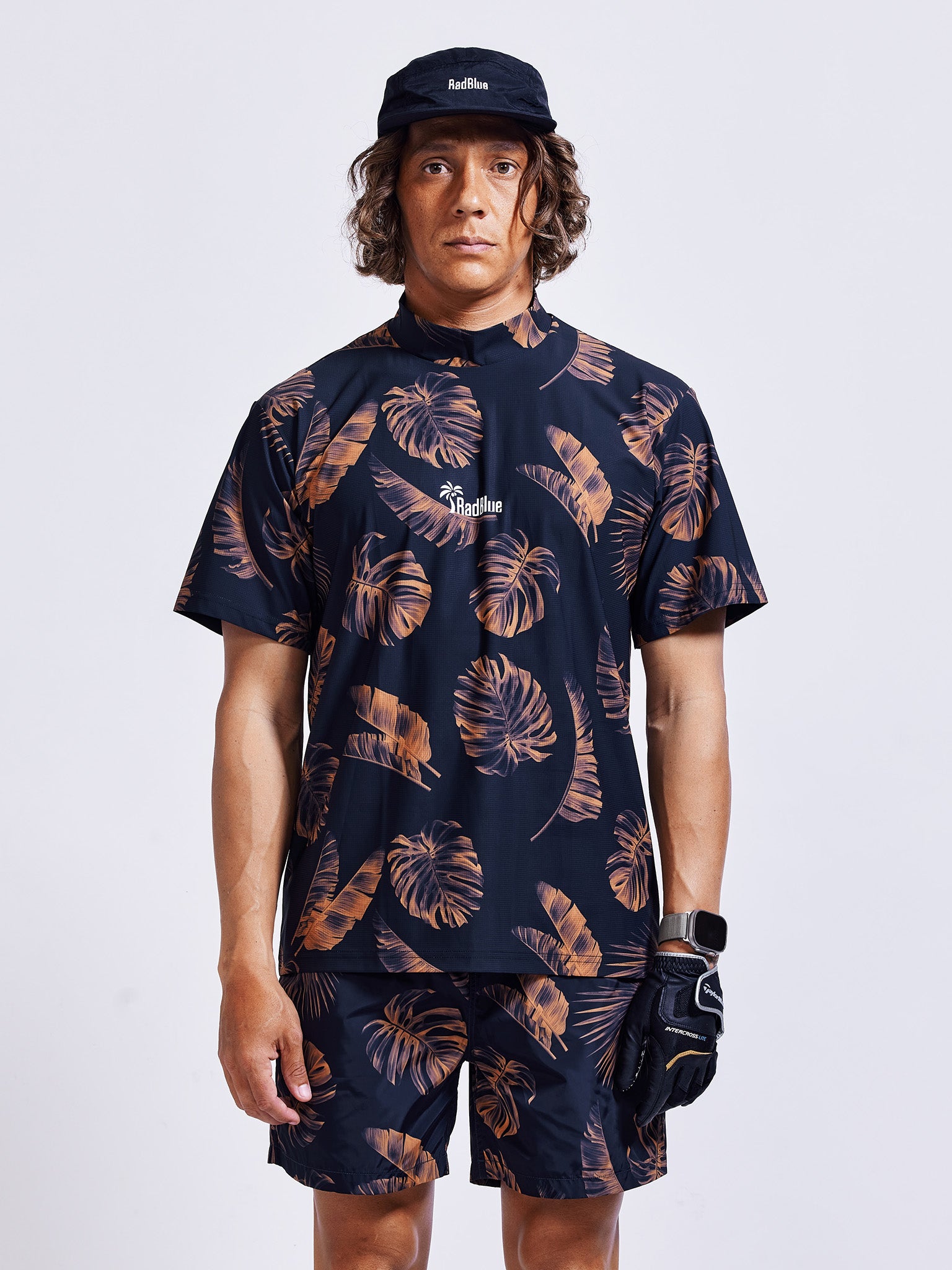 ウラメッシュ ストレッチモックネック【LEF】