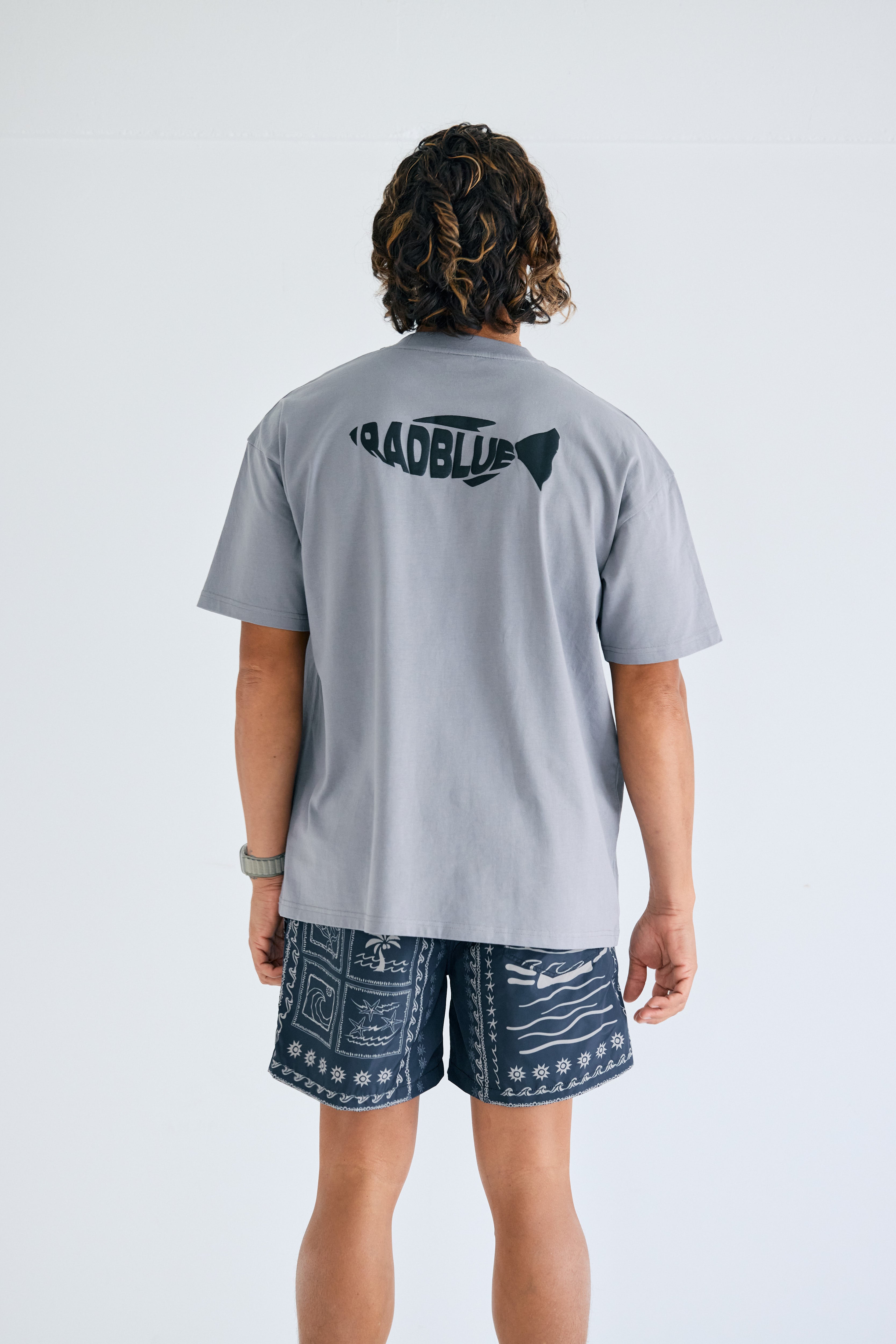 DrySilkyCotton Tshirt【fish】