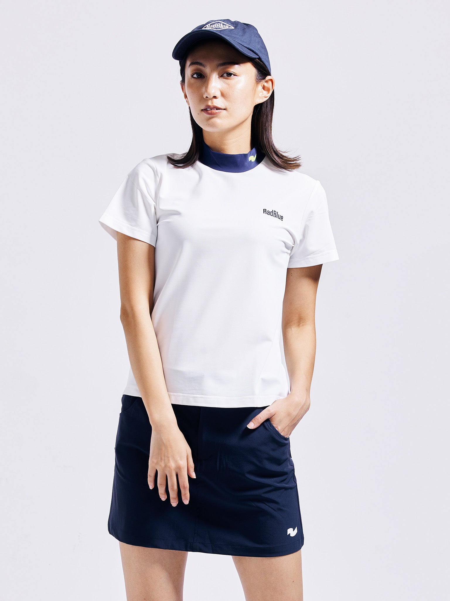 スーパードライストレッチ モックネックWOMENS