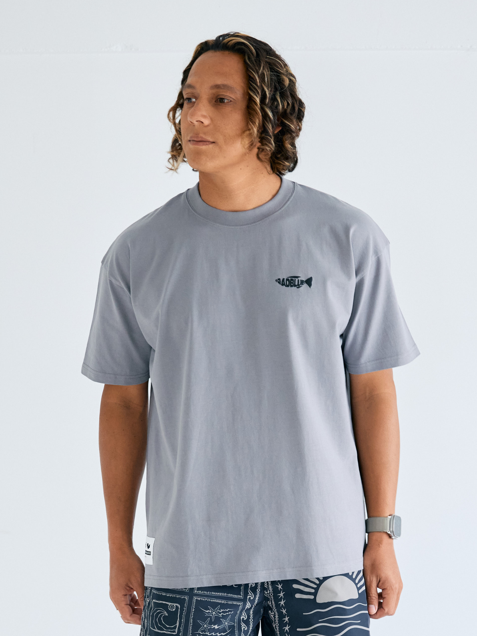 DrySilkyCotton Tshirt【fish】
