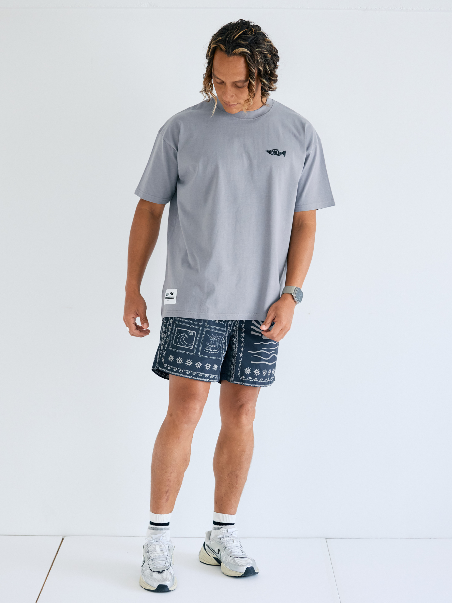 DrySilkyCotton Tshirt【fish】