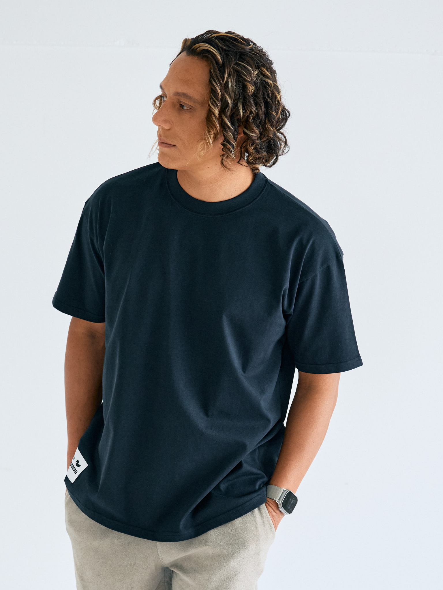 DrySilkyCotton Tshirt【logo】