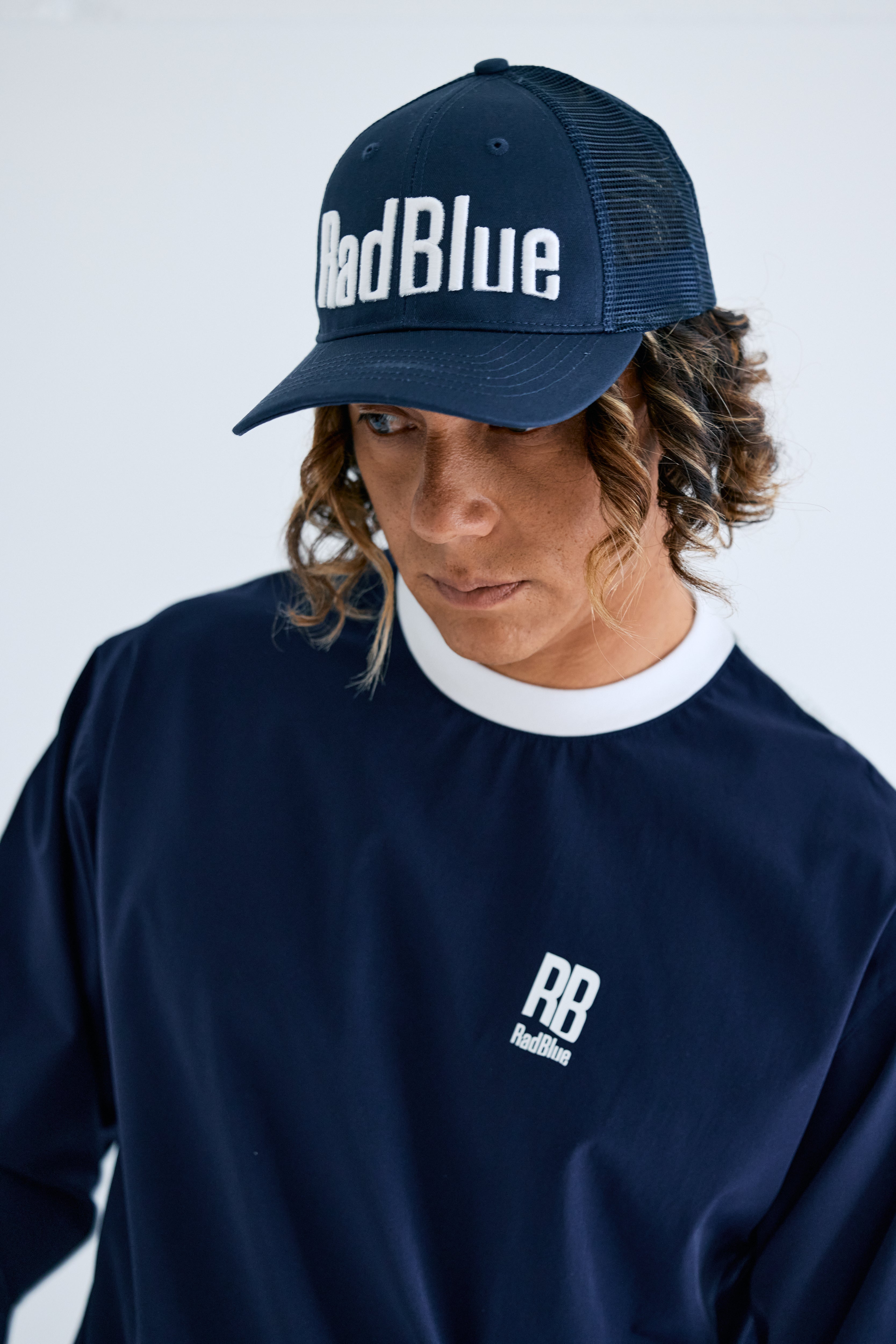 コットンツイルメッシュキャップ