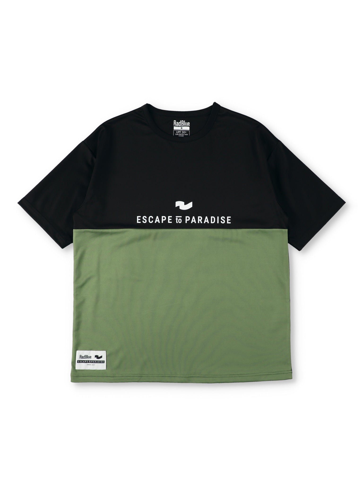 PHABOL® バイカラーラッシュガードTEE