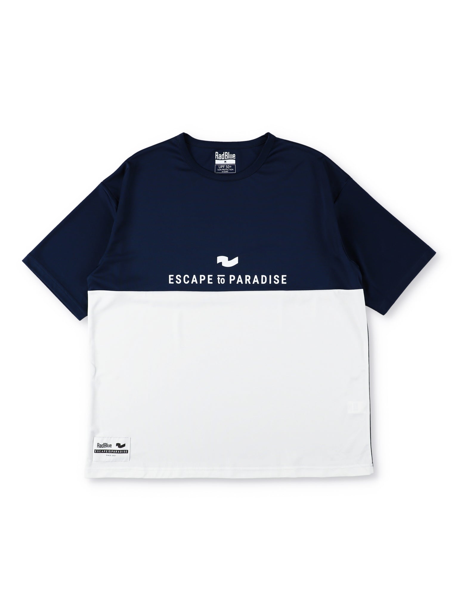 PHABOL® バイカラーラッシュガードTEE