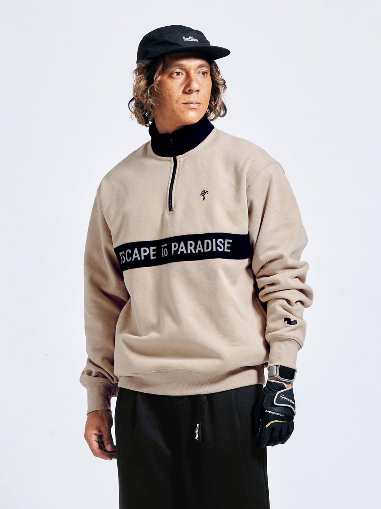 【極暖】UltraWalm®Heavy waight halfzip sweat