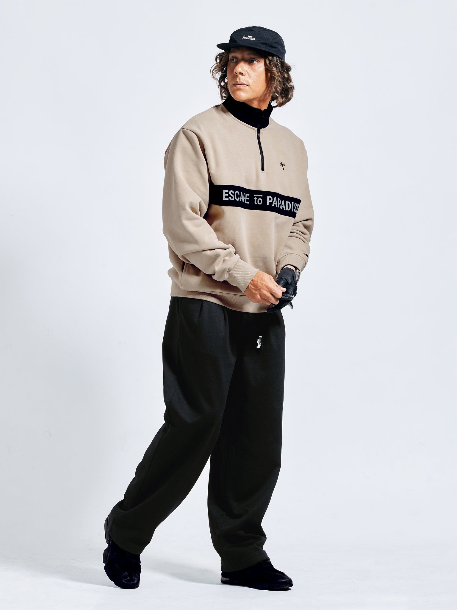 【極暖】UltraWalm®Heavy waight halfzip sweat