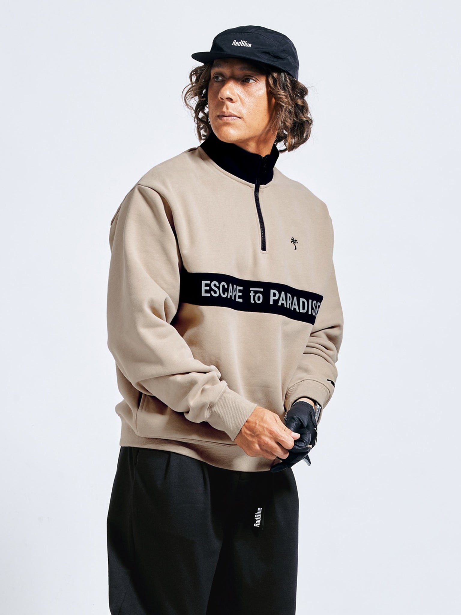 【極暖】UltraWalm®Heavy waight halfzip sweat