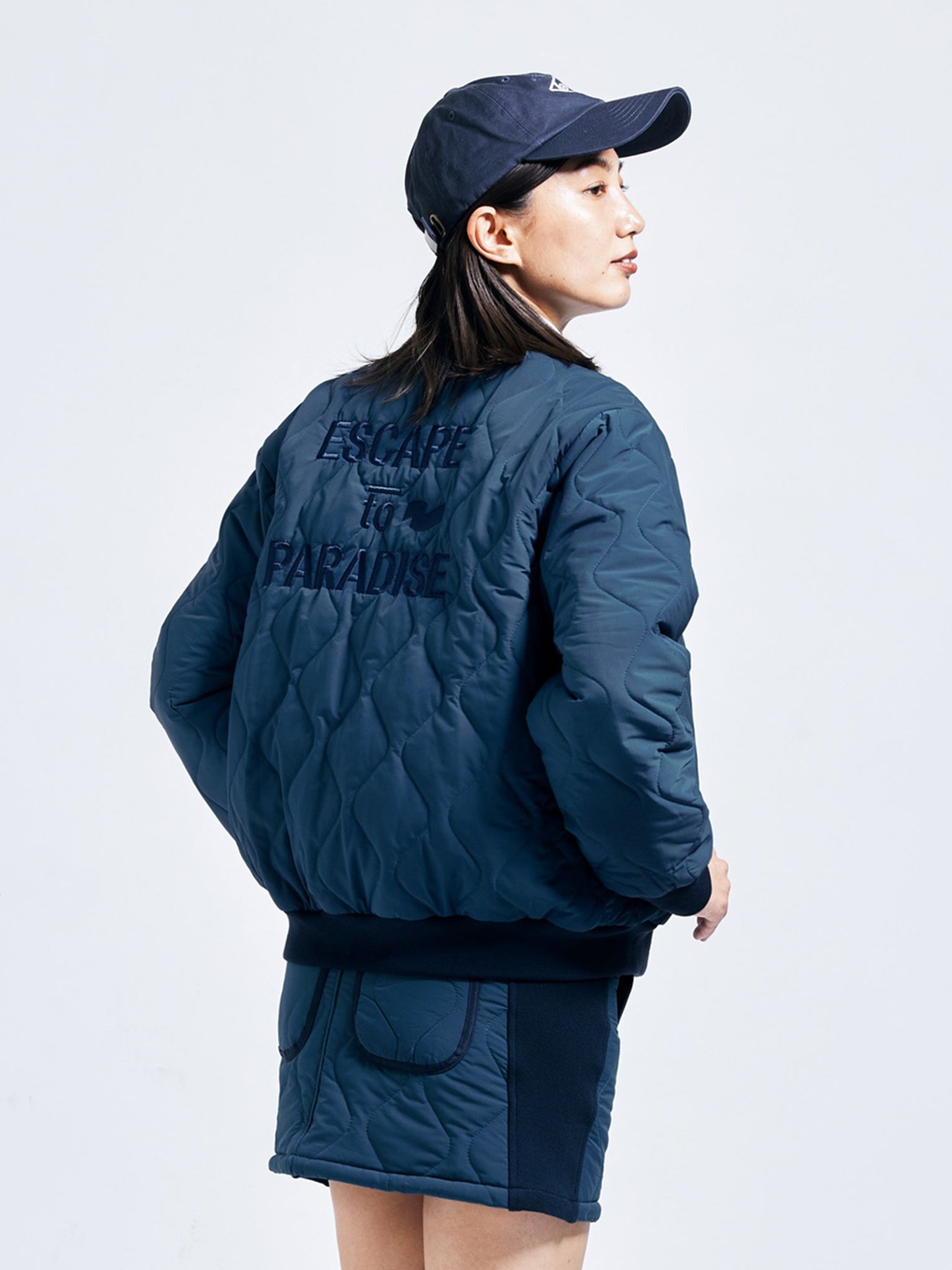 Women's キルティングMA-1