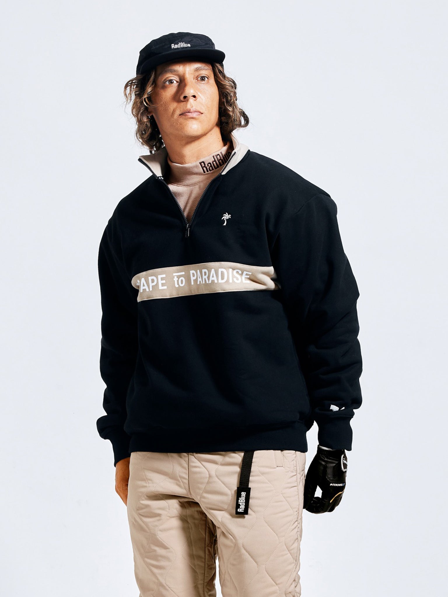【極暖】UltraWalm®Heavy waight halfzip sweat