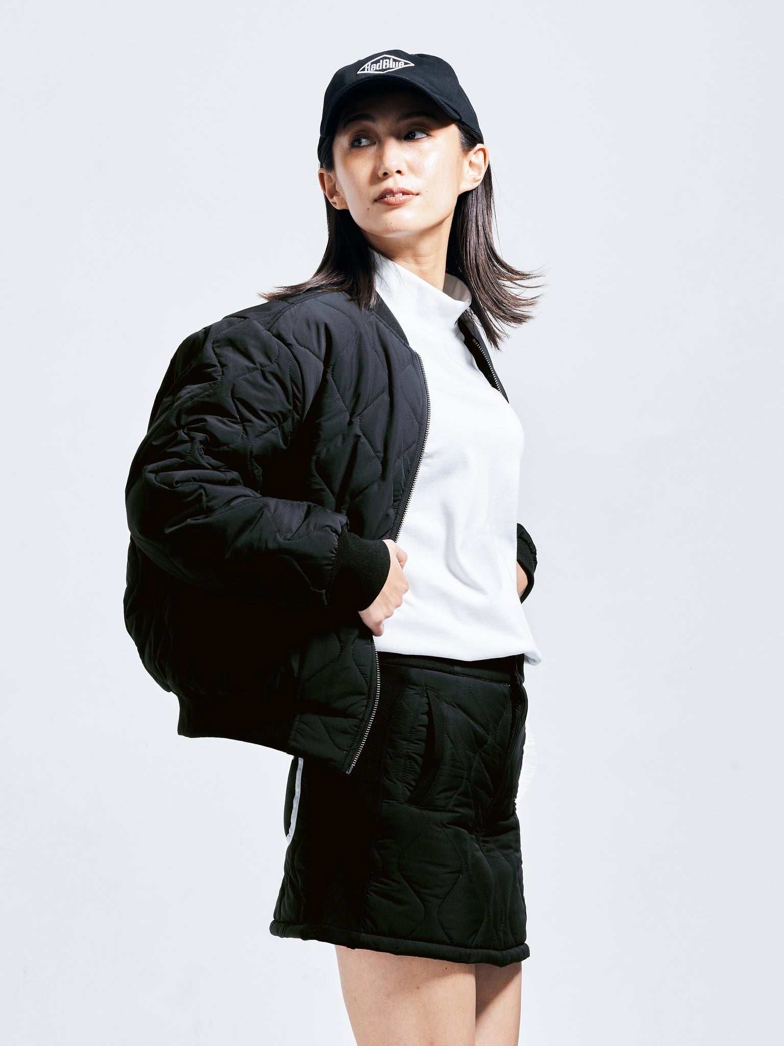 Women's キルティングMA-1