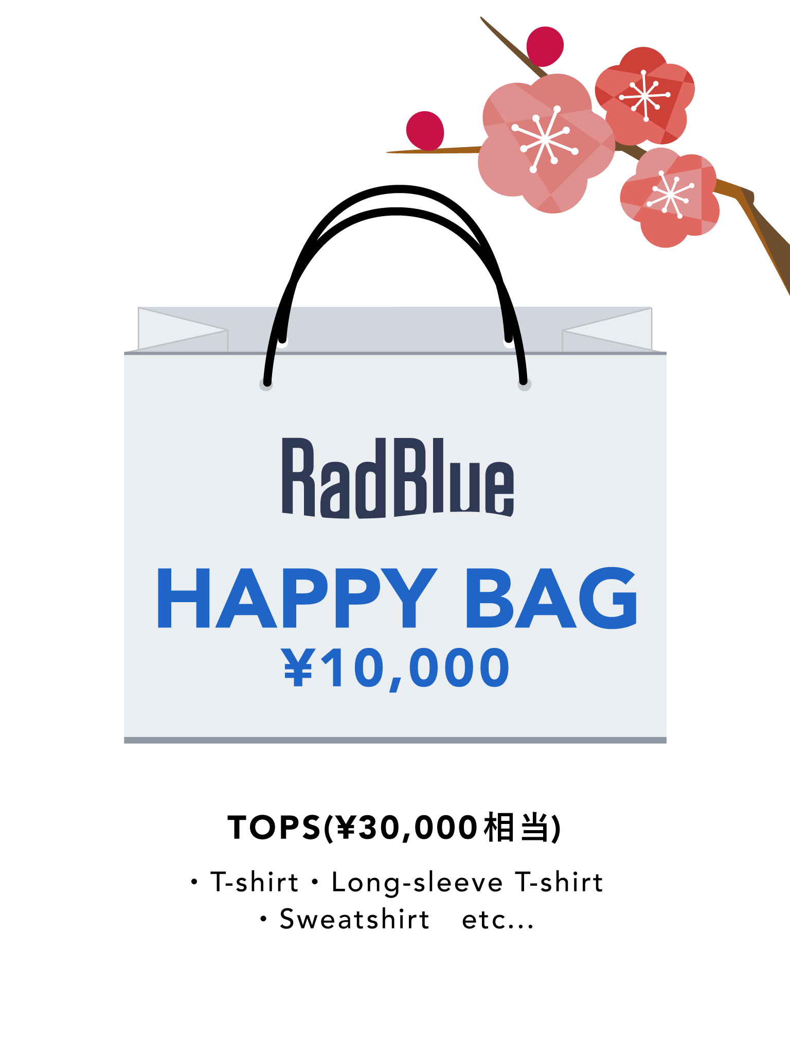 HAPPY BOX (total value of 90,000 yen)