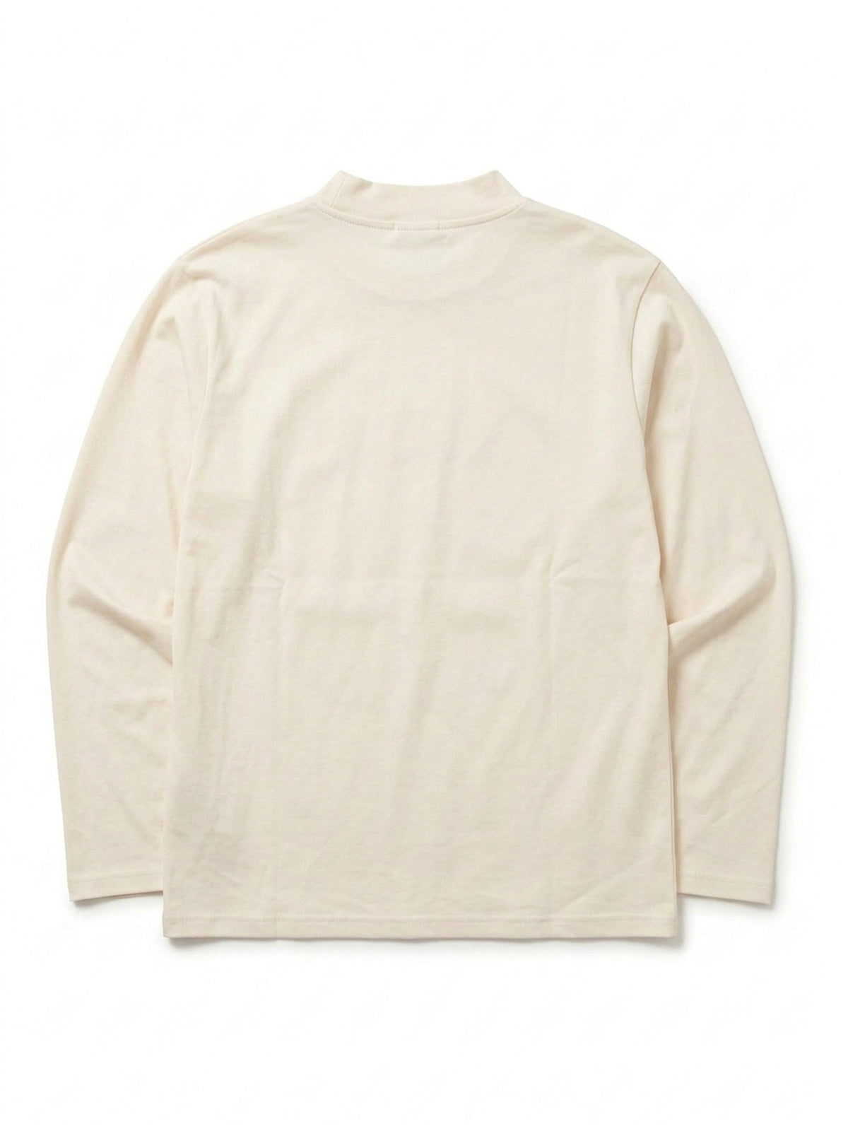 スムースモックネック ロングスリーブTシャツ 16