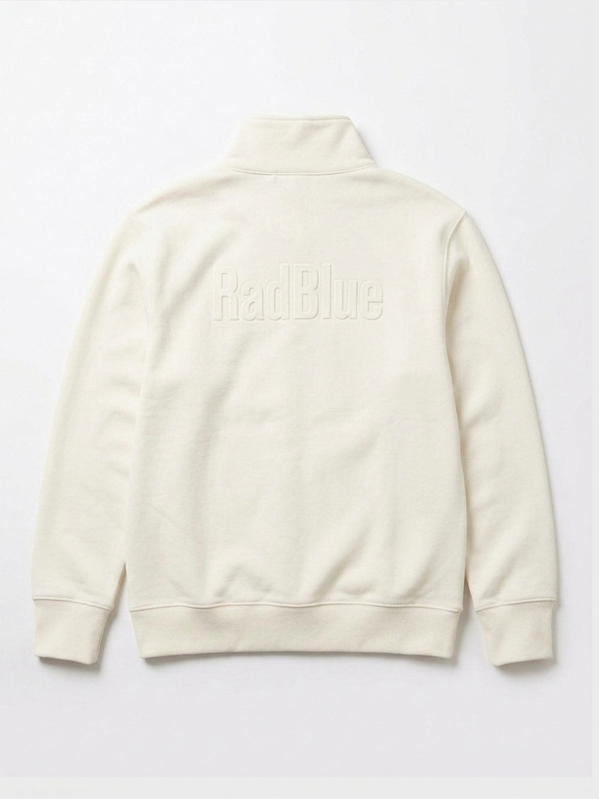 エンボスロゴ ハーフジップ プルオーバー 11