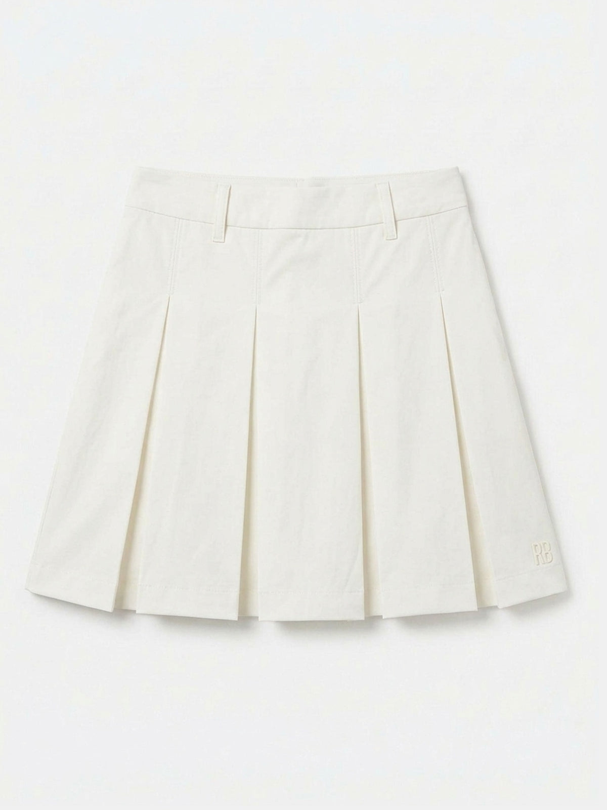Women's ストレッチナイロン プリーツスカート 4