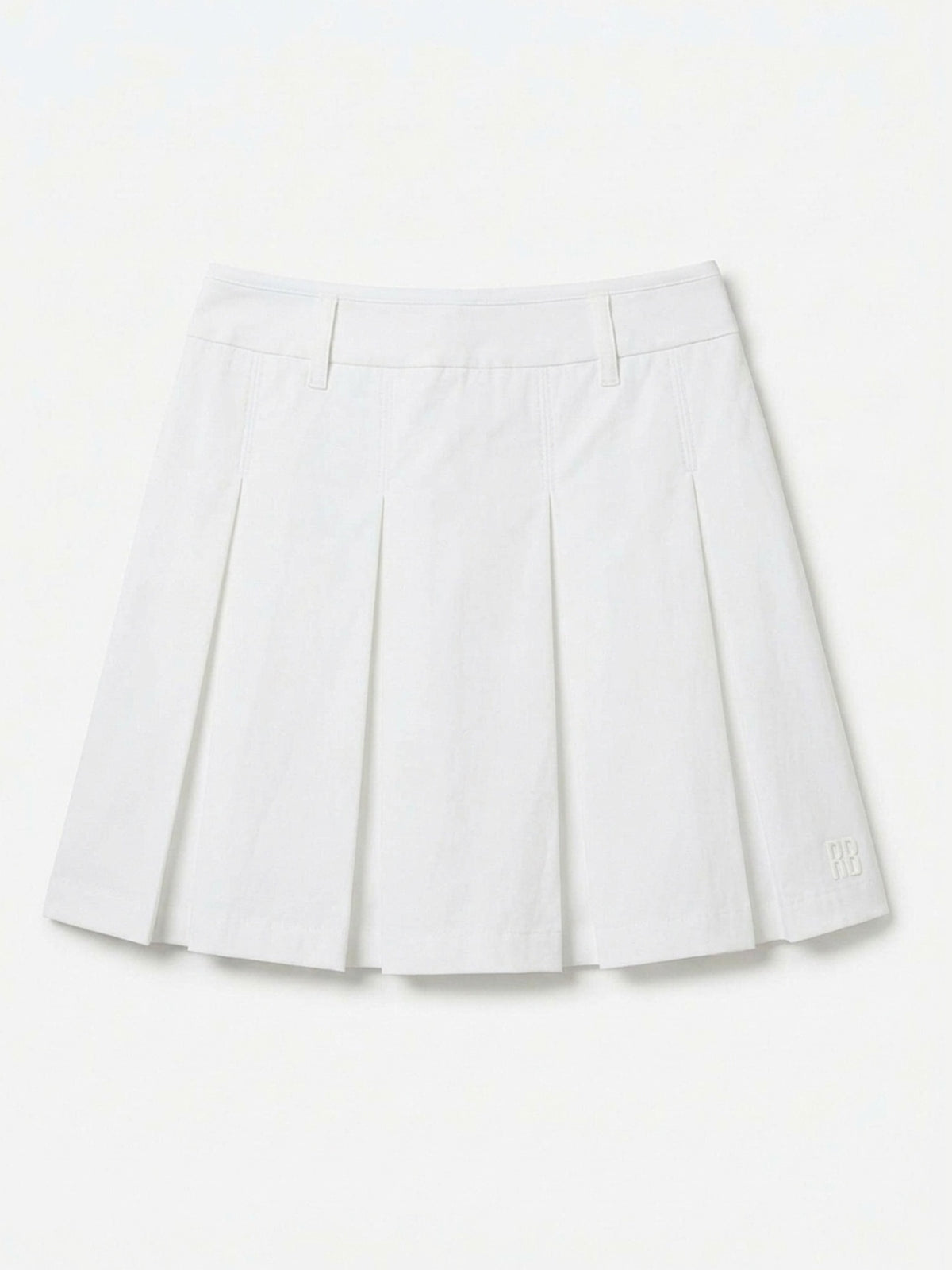 Women's ストレッチナイロン プリーツスカート