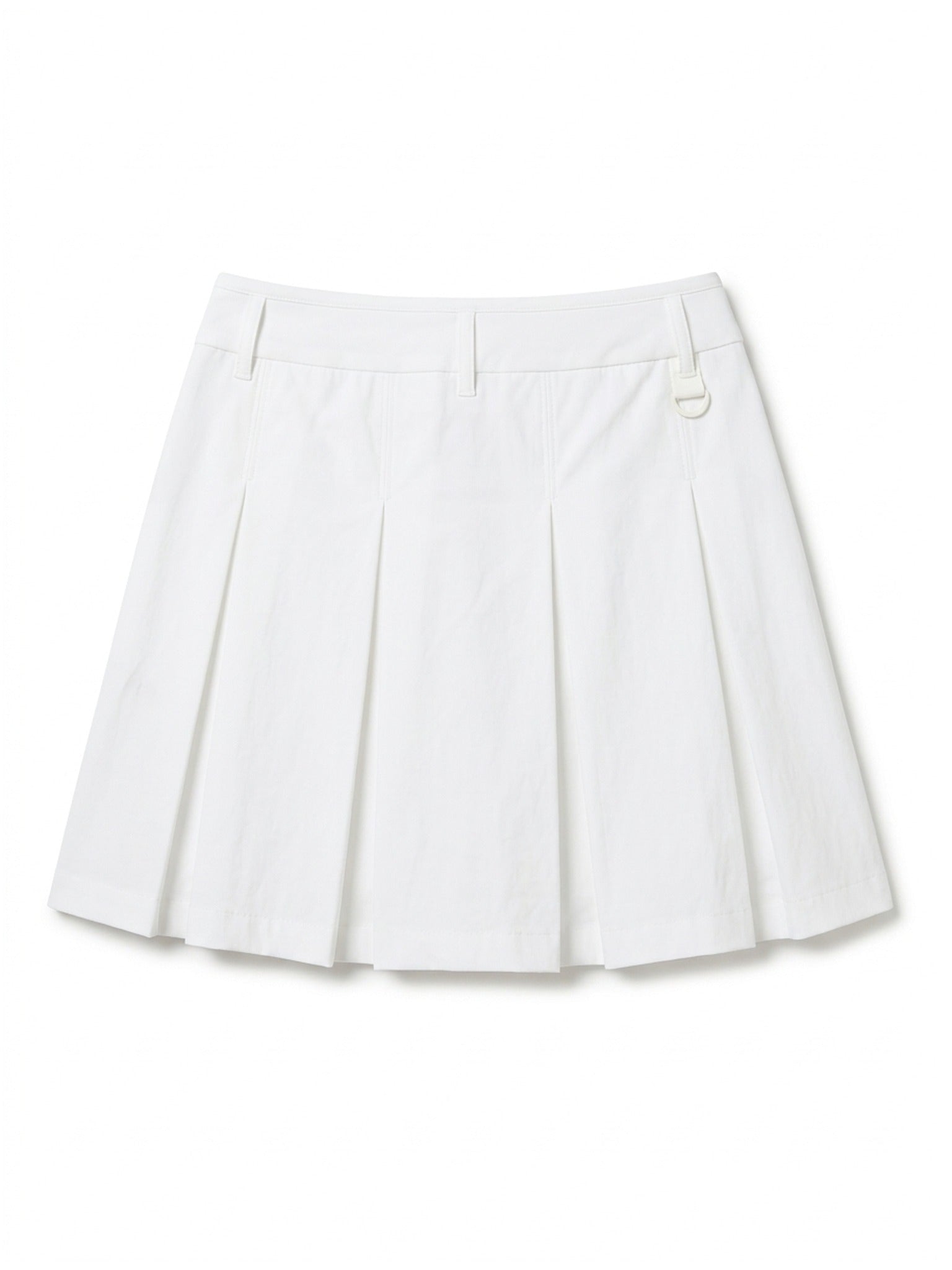 Women's ストレッチナイロン プリーツスカート 5