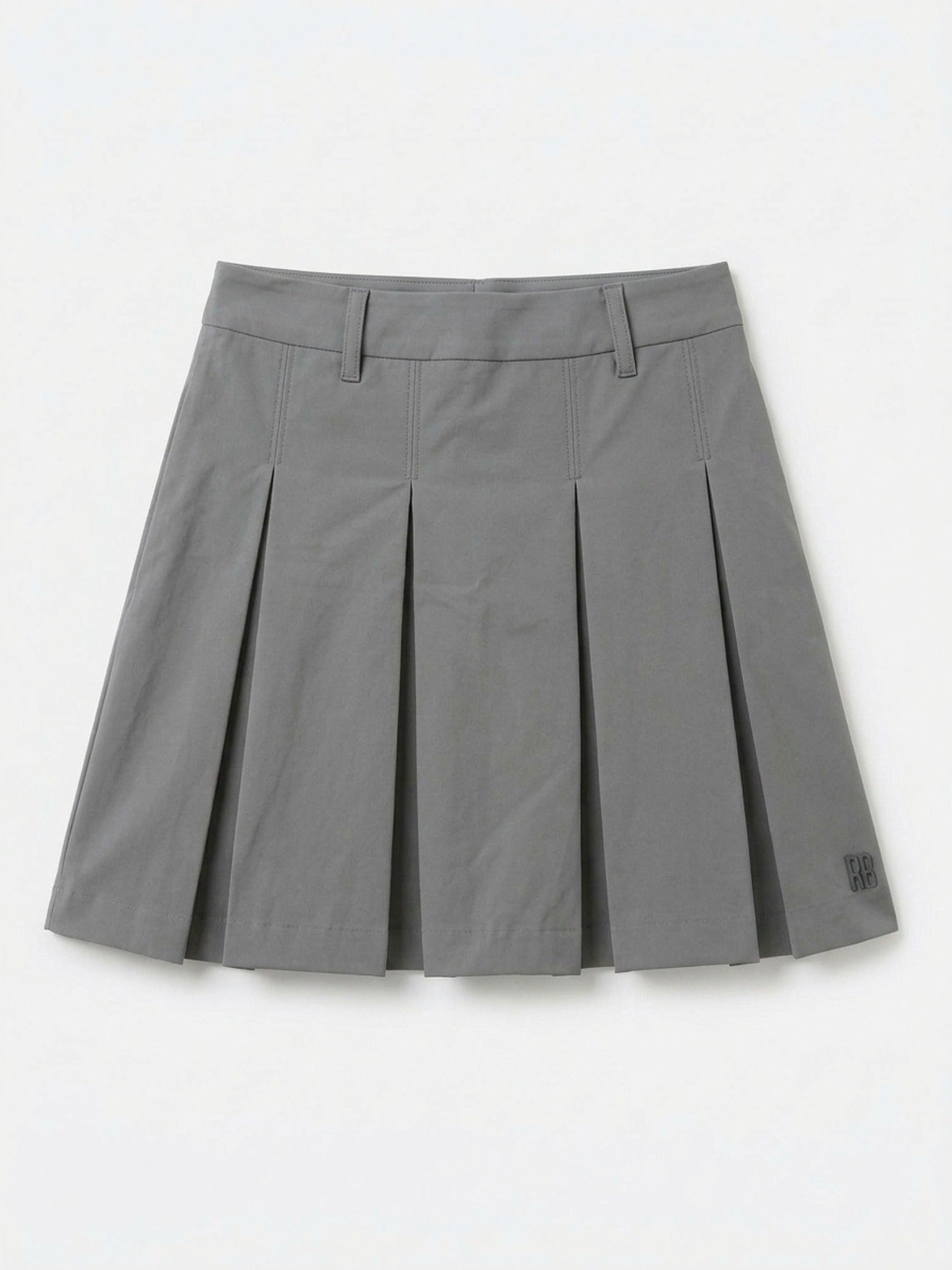 Women's ストレッチナイロン プリーツスカート