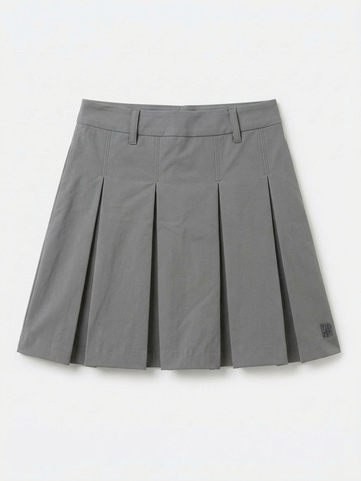Women's ストレッチナイロン プリーツスカート 6