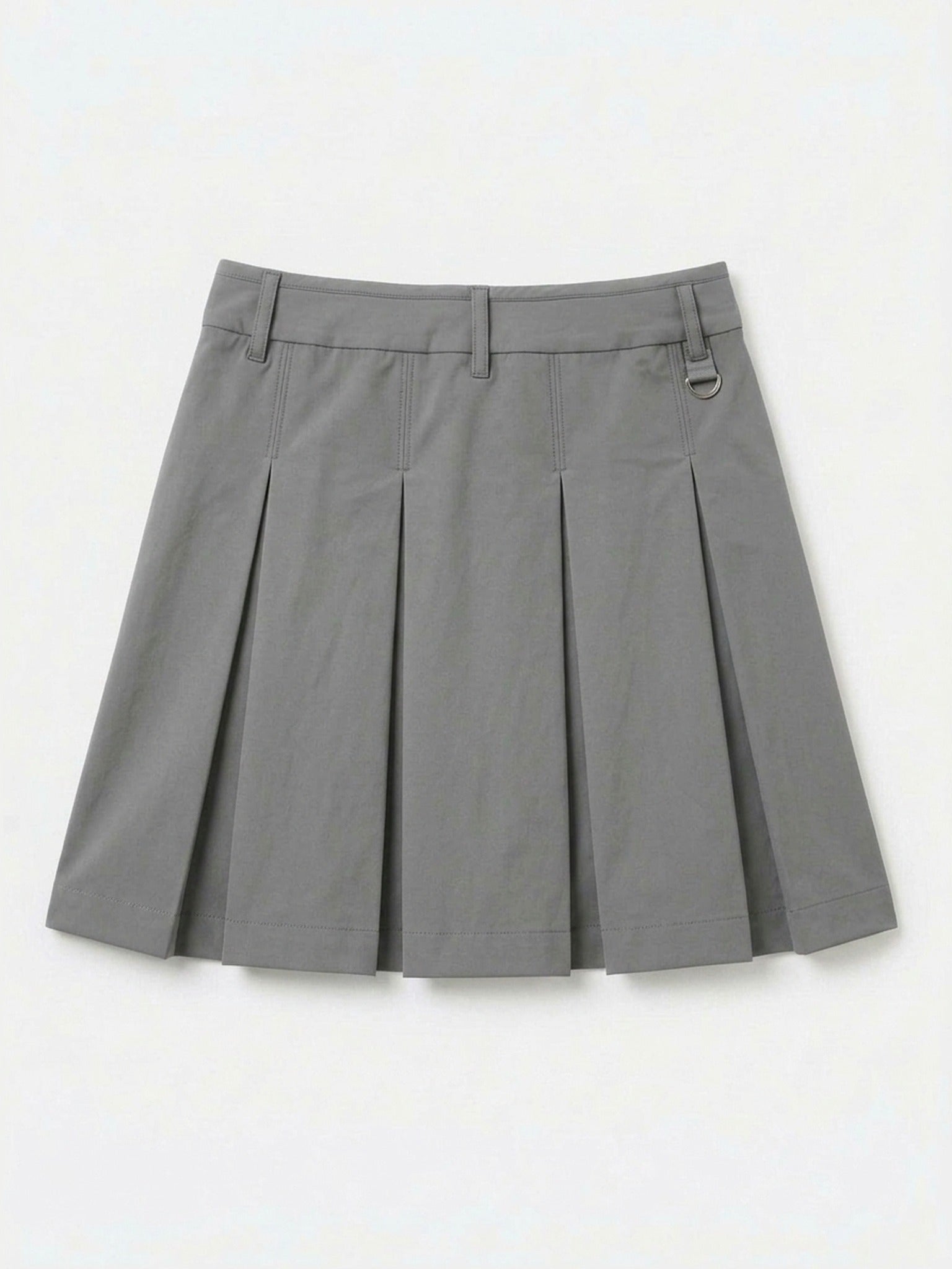 Women's ストレッチナイロン プリーツスカート 7