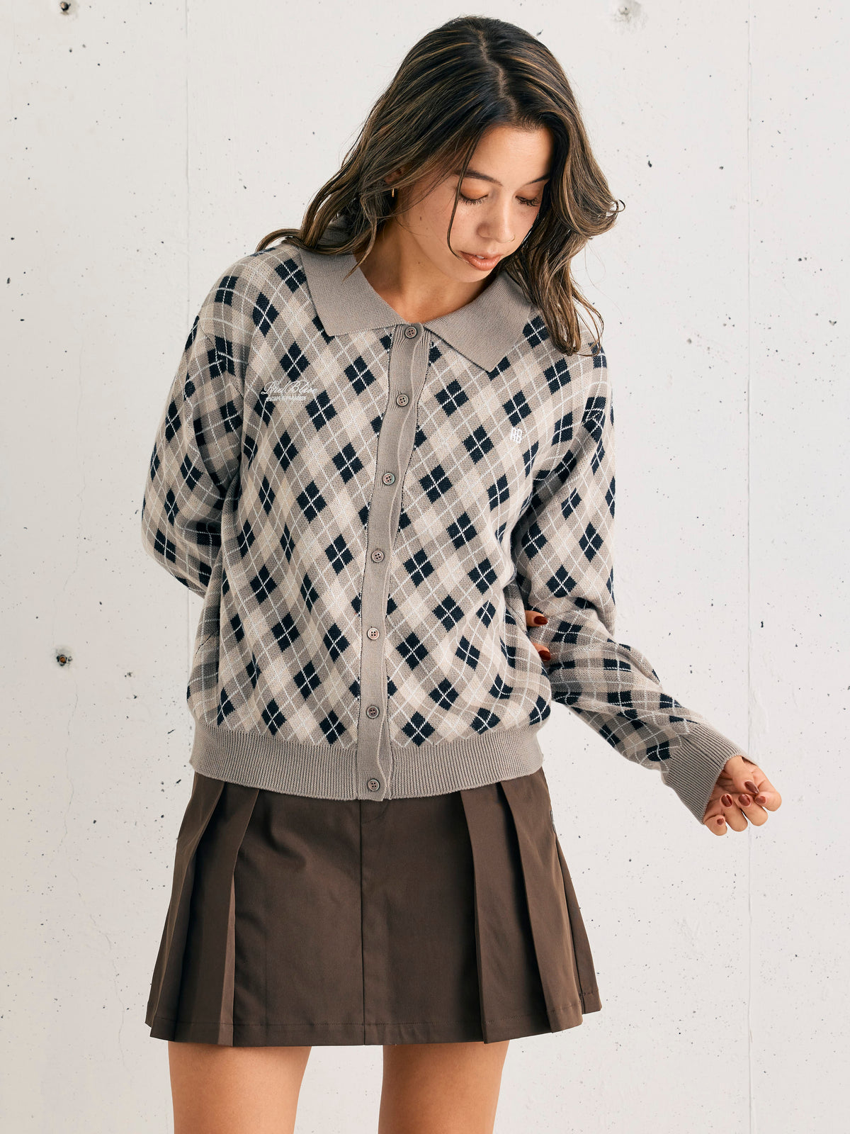 Women's コットンライク ムーブストレッチ スカート