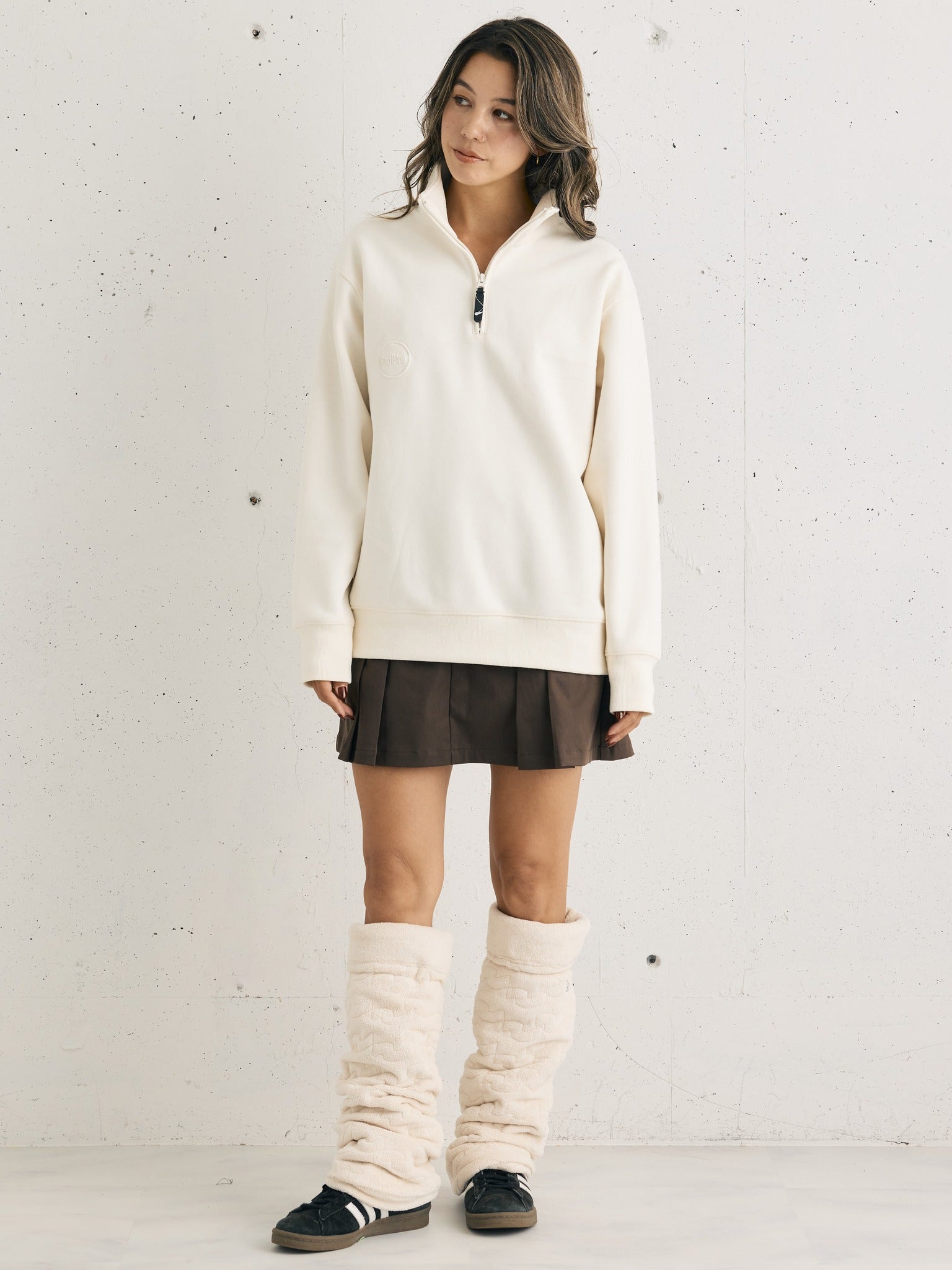 Women's コットンライク ムーブストレッチ スカート 2