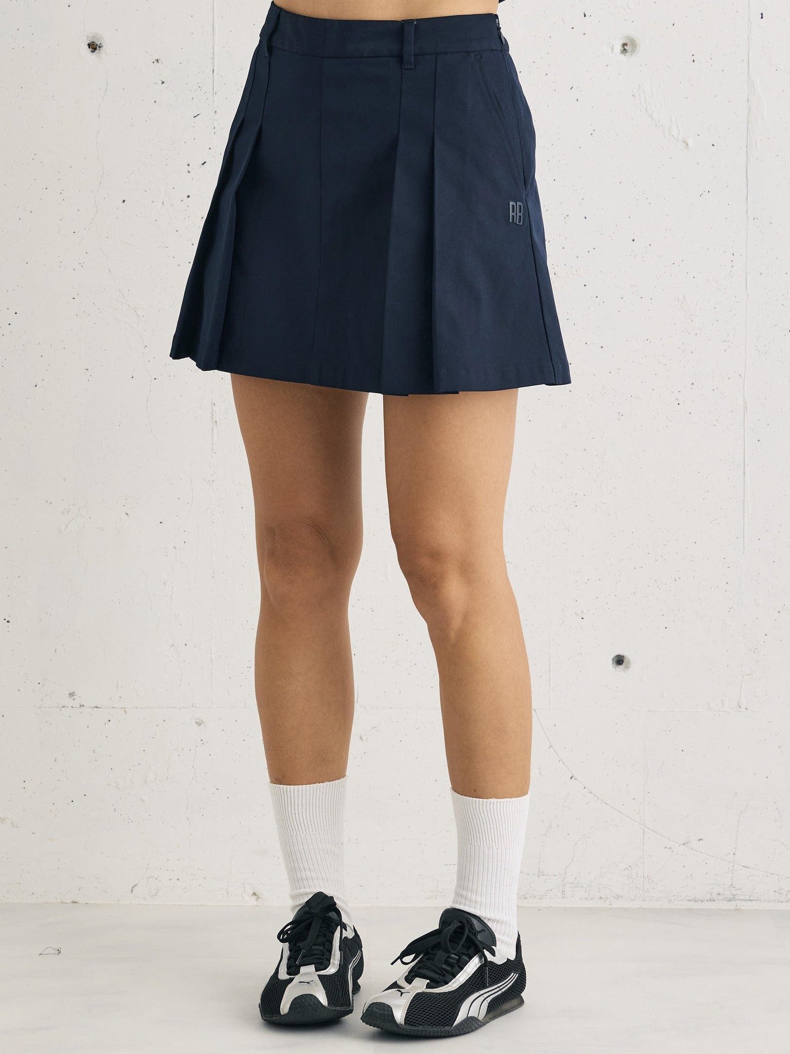 Women's コットンライク ムーブストレッチ スカート 5