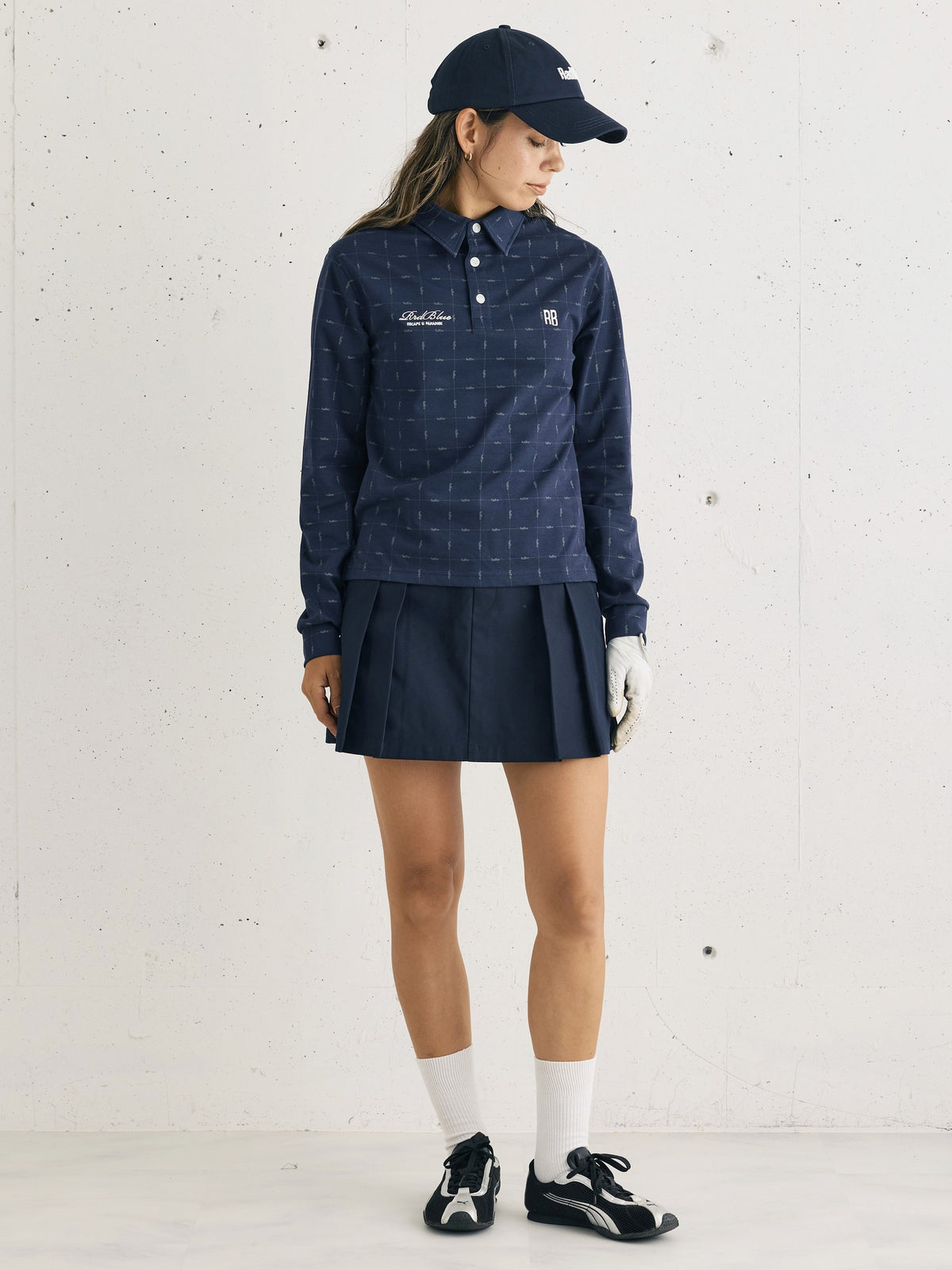 Women's ドライコットンライク スクリプトロゴ ポロシャツ 2