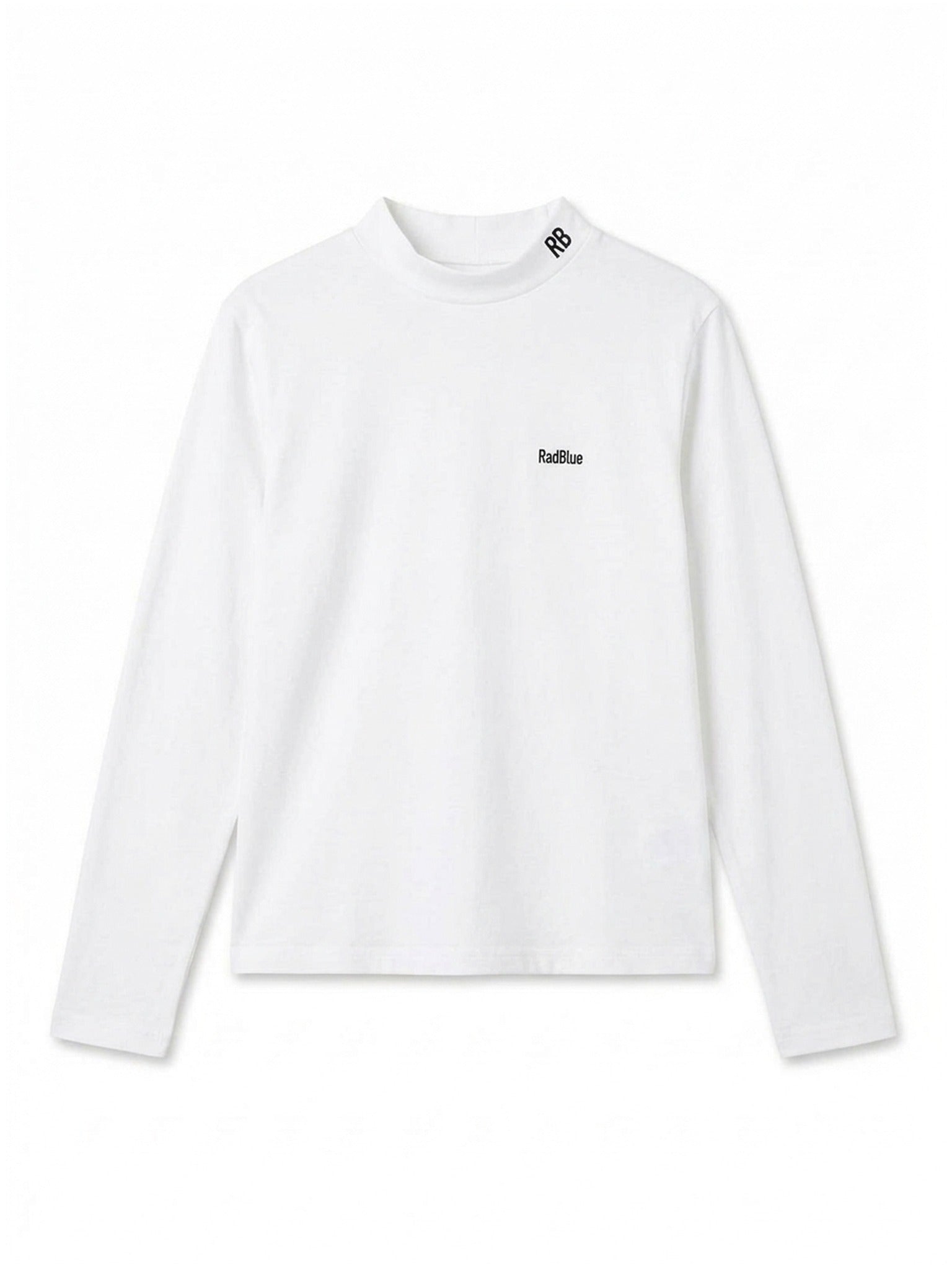 Women's スムースモックネック ロングスリーブTシャツ