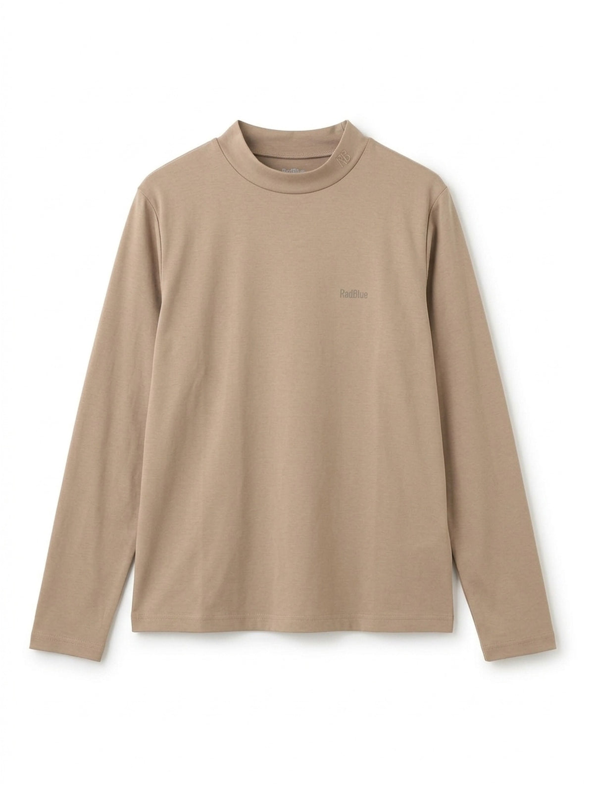Women's スムースモックネック ロングスリーブTシャツ 5