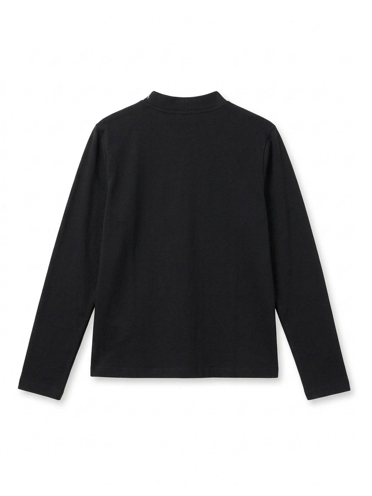 Women's スムースモックネック ロングスリーブTシャツ 8
