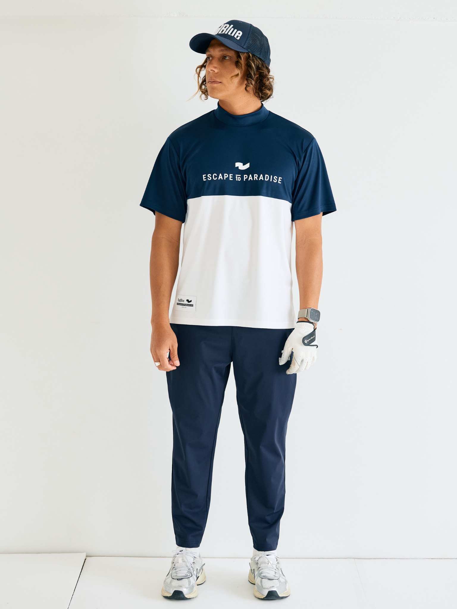 PHABOL® バイカラードライモックネック