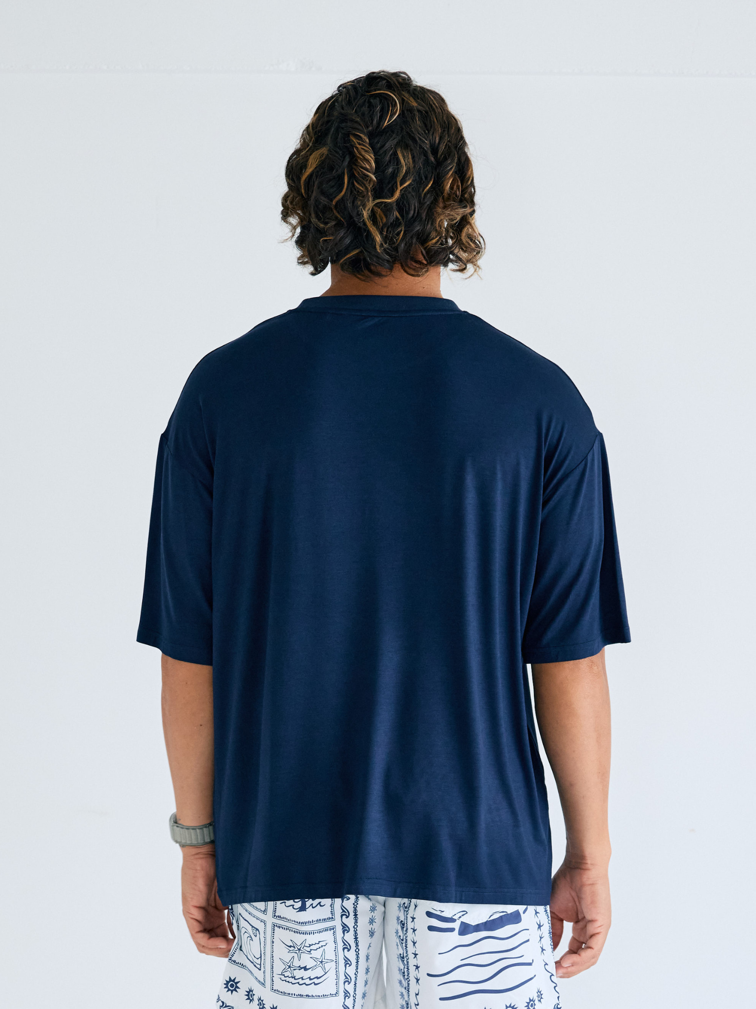 ハイブリットラッシュガードTEE