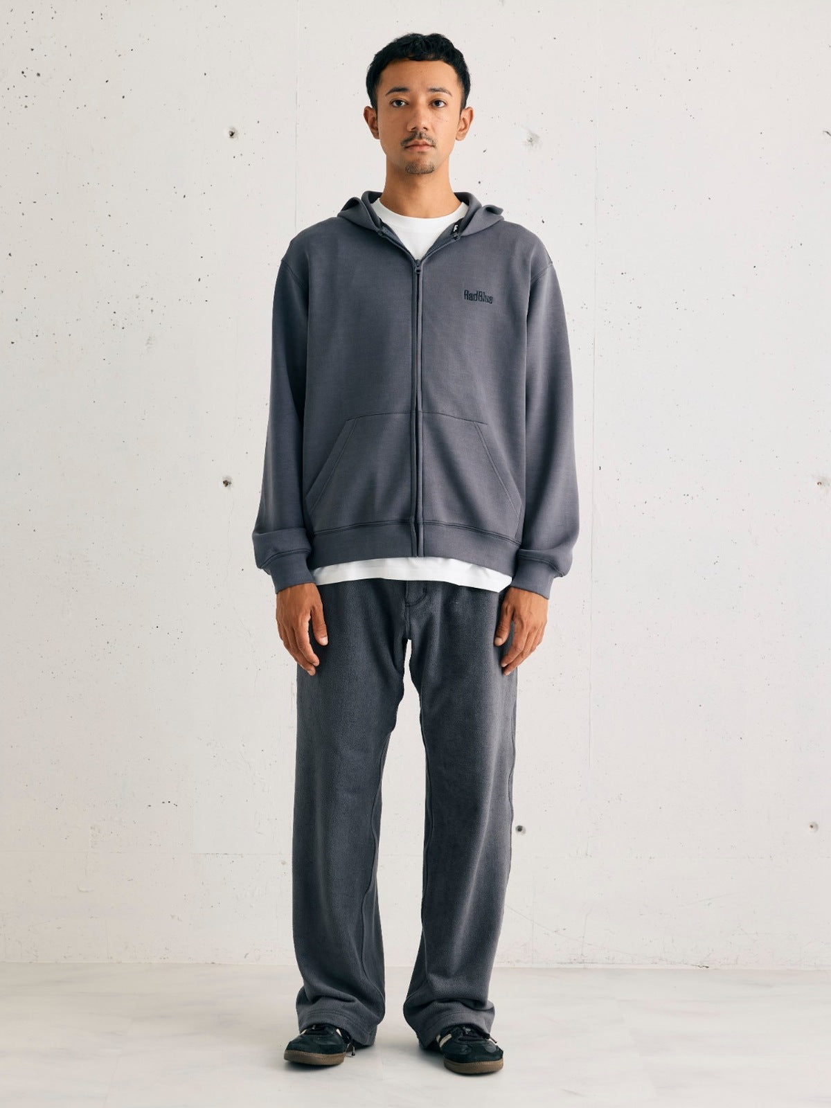 26AW SEA COLLECTION LOOK 06 テックスウェット ジップアップパーカー