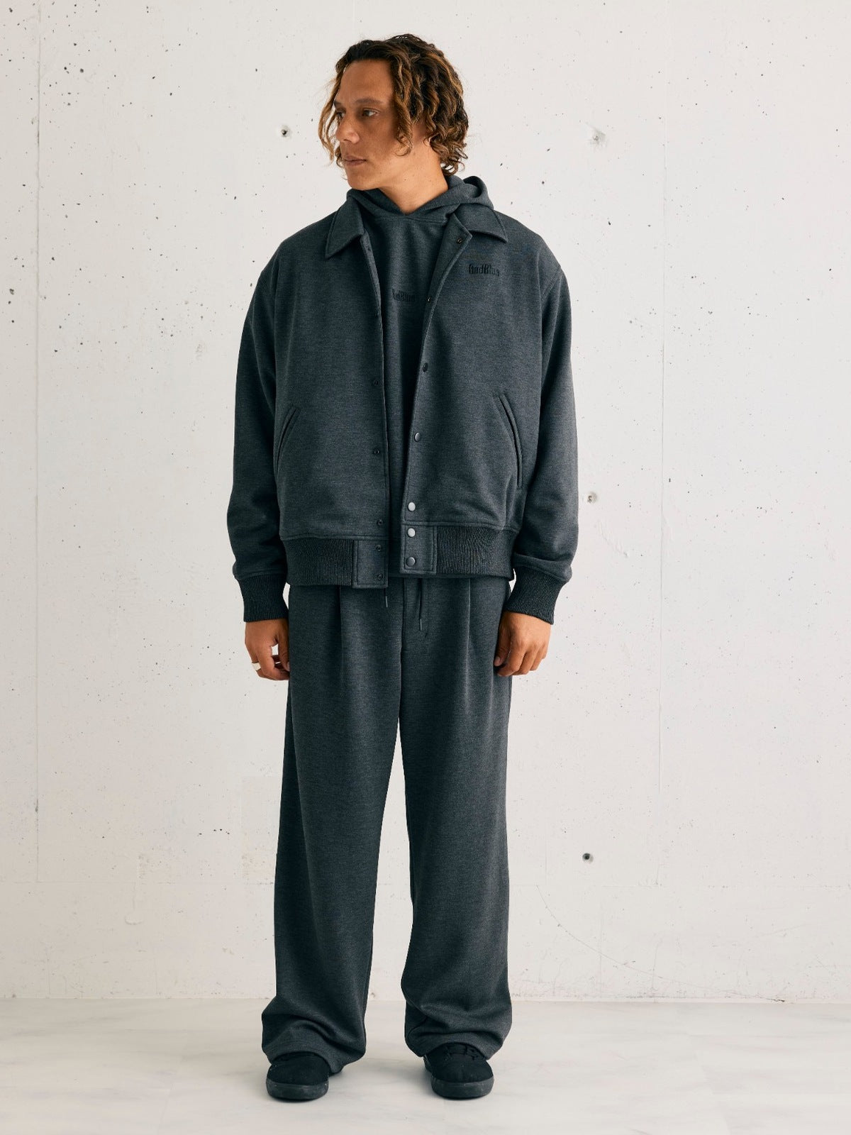 26AW SEA COLLECTION LOOK 08 テックスウェットバーシティージャケット