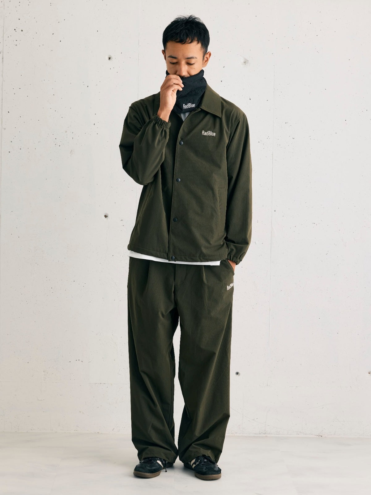 26AW SEA COLLECTION LOOK 10 リップストップナイロン コーチジャケット