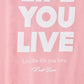 半袖メンズTシャツ【LOVE THE LIFE】