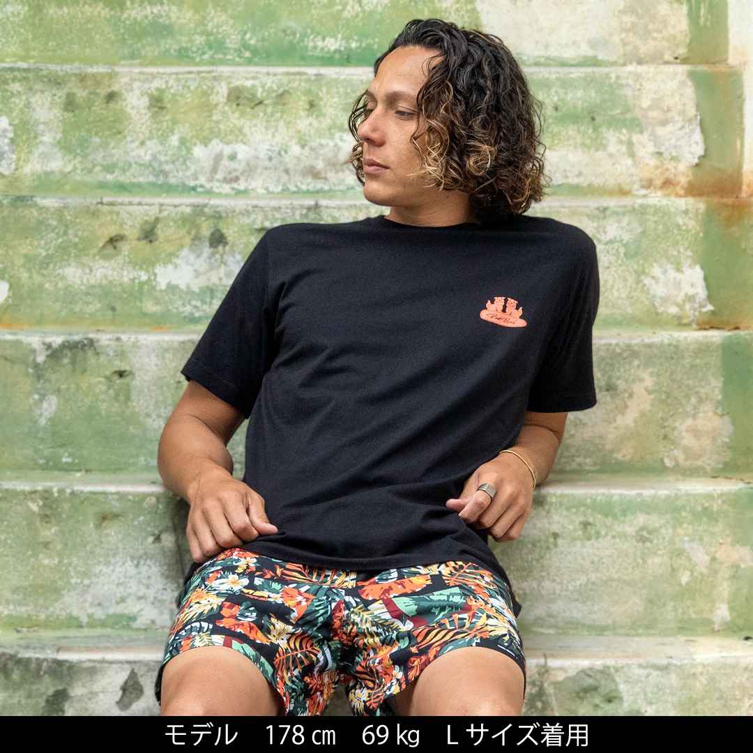 セミコーマコットン半袖メンズTシャツ【OKINAWA】